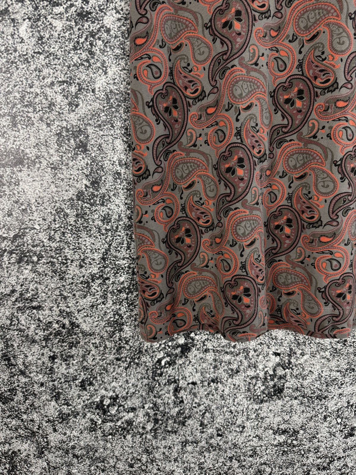 Pretty Green Pretty Green Short Sleeve Polo Shirt Paisley Print Size S Size US S / EU 44-46 / 1 - 4 Thumbnail