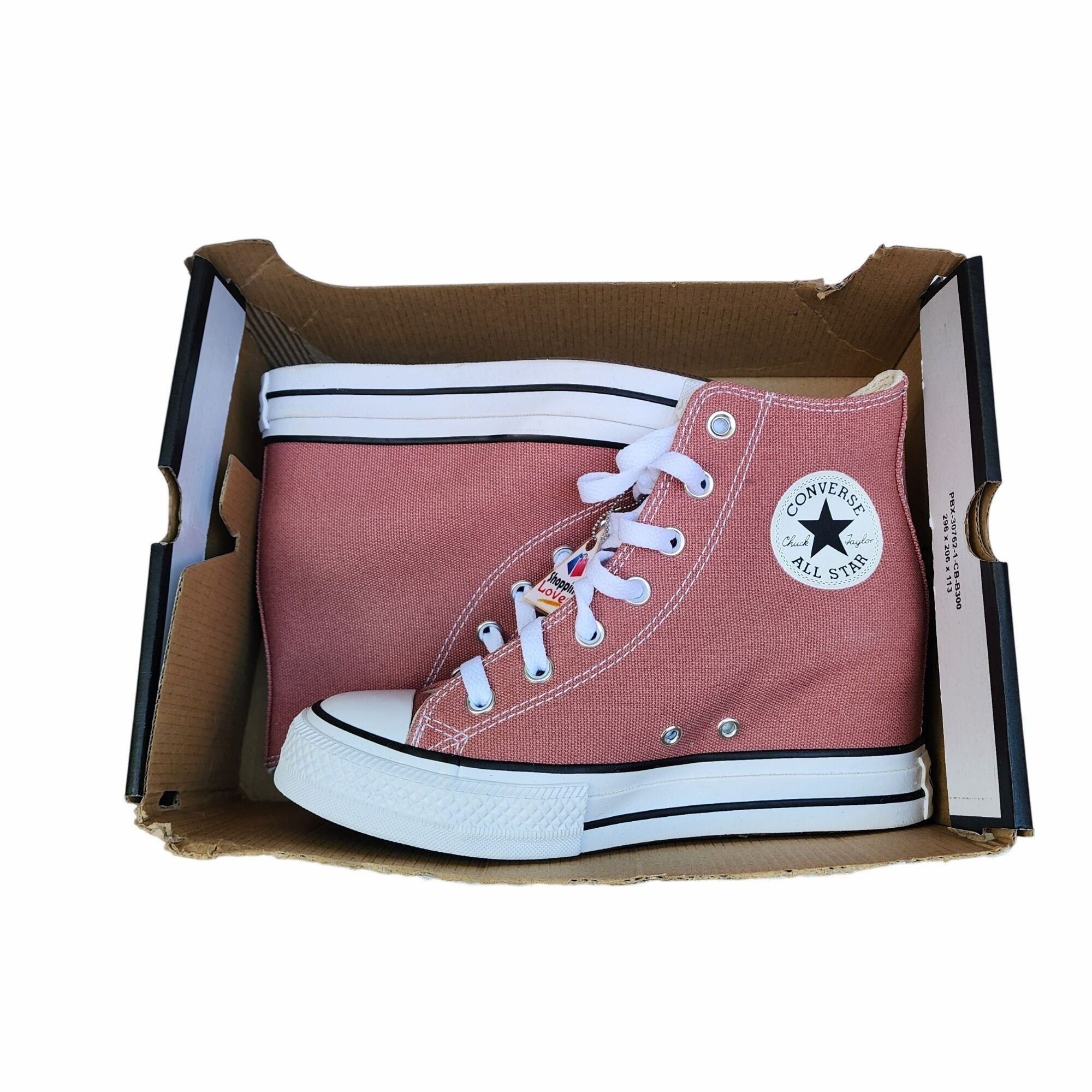 Converse ⭐Converse Chuck Taylor Wedge Platform Sz 7.5 Women's shoes S Size US 7.5 / IT 37.5 - 7 Thumbnail