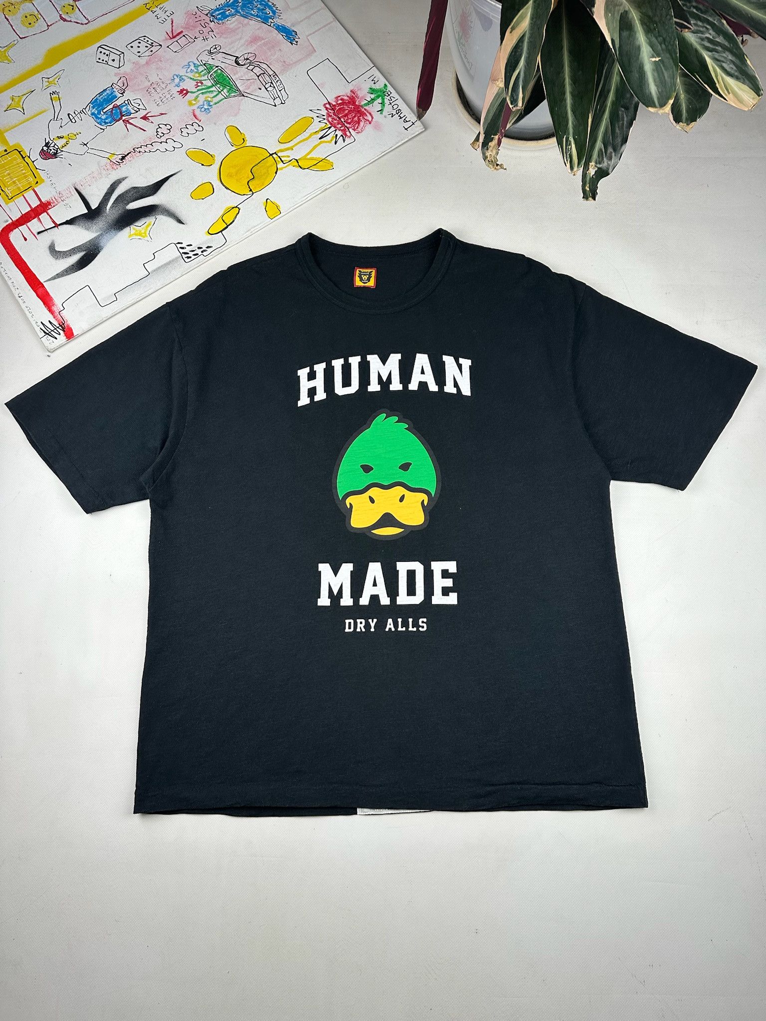 Human Made Human Made Dry Alls duck Black Tee size L Size US L / EU 52-54 / 3 - 1 Thumbnail