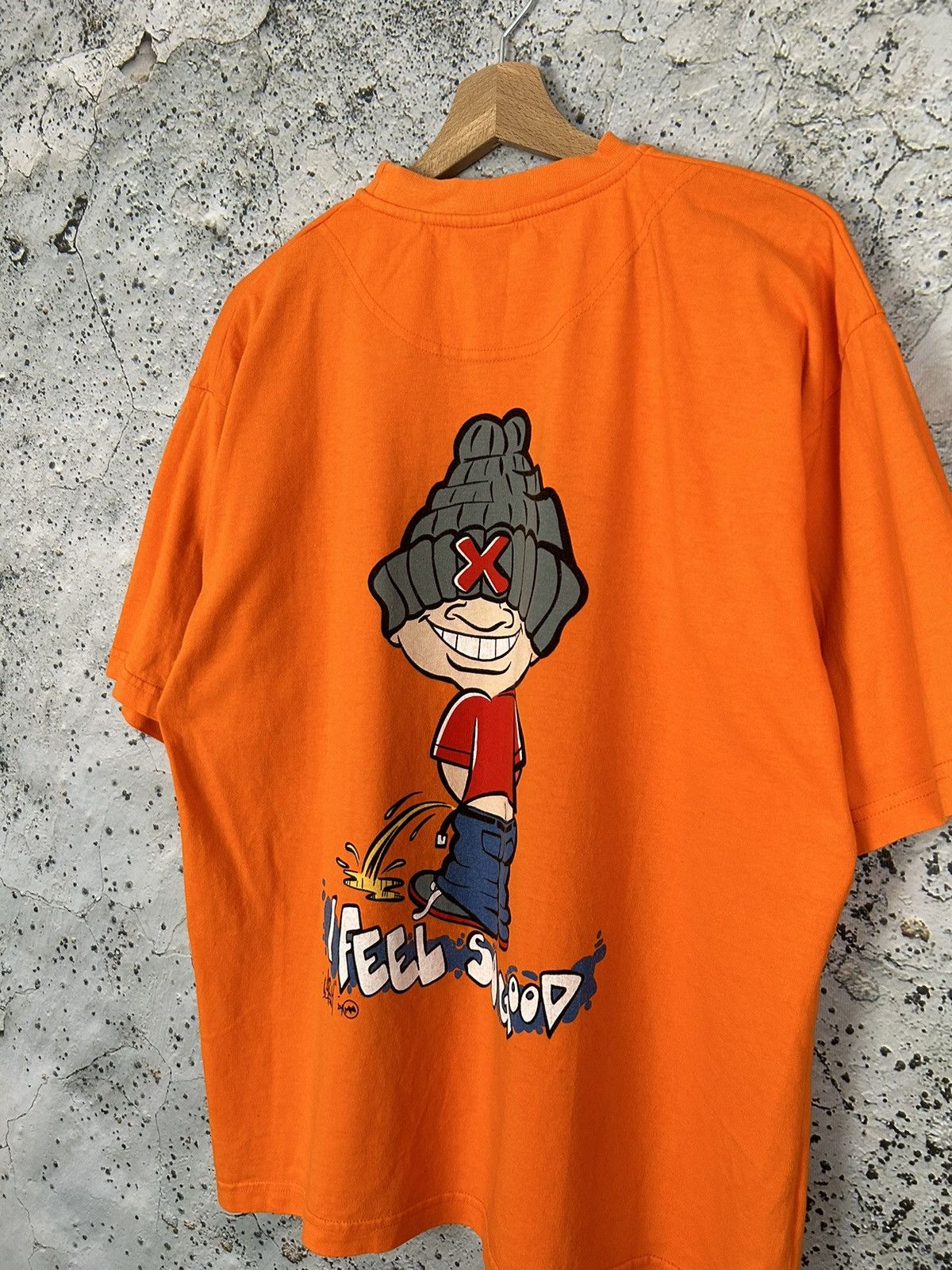 Vintage Vintage 90s Rap Tee Pee Streetwear Hype Humor Skate Size US M / EU 48-50 / 2 - 2 Thumbnail