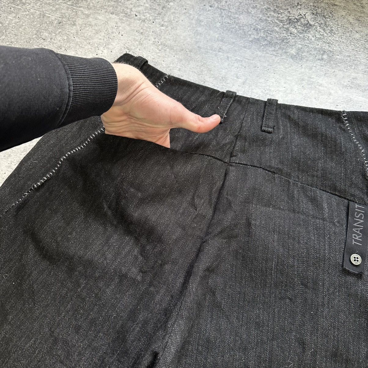 Transit Transit Baggy Fit Wool Cotton Trousers Side Pockets Avangard Size US 32 / EU 48 - 13 Thumbnail