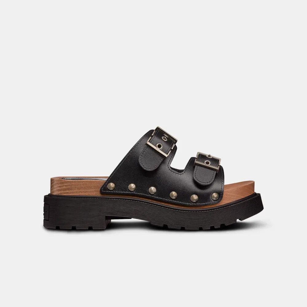 image of Dior O1Bcso1Str0524 Strap Sandals In Black, Women's