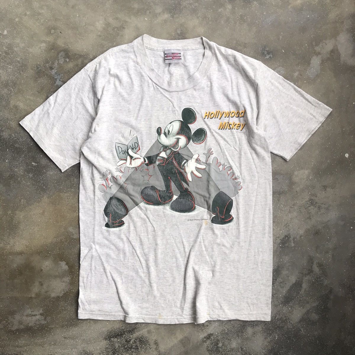 Disney × Mickey Mouse × Vintage T-Shirt Vintage Hollywood Mickey Size US L / EU 52-54 / 3 - 2 Thumbnail