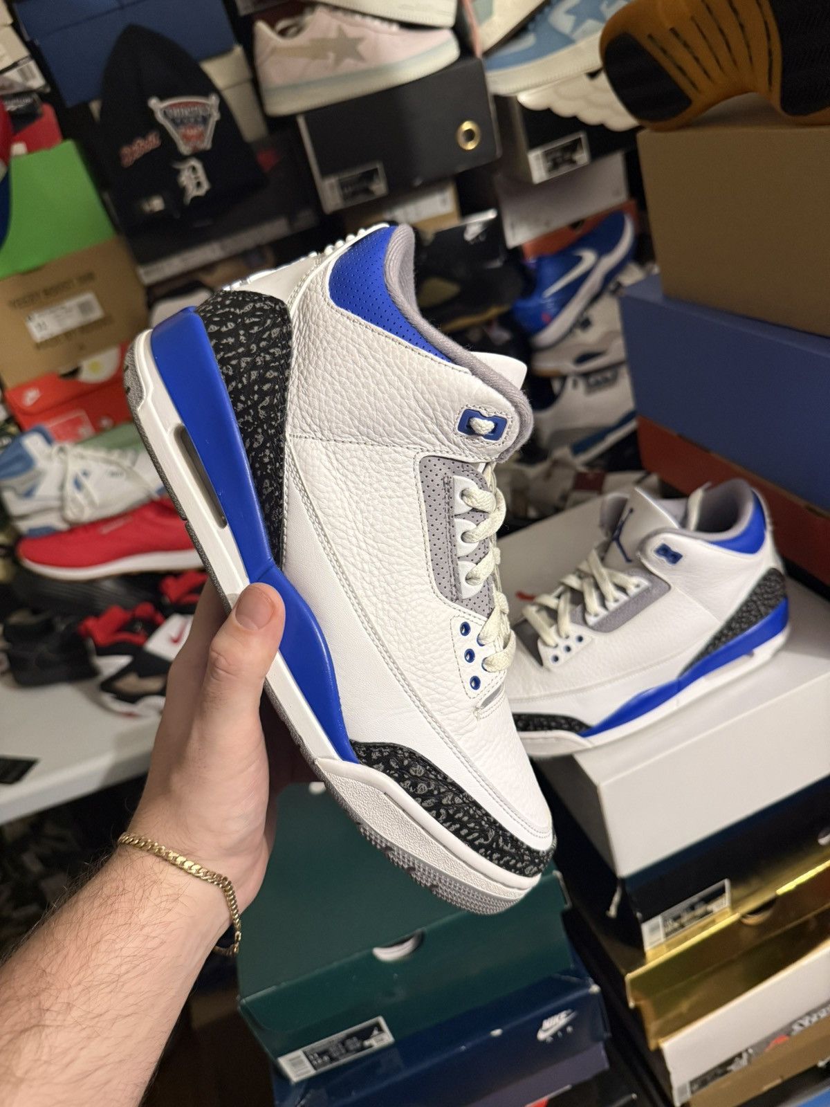 Jordan Brand Jordan retro 3 racer blue size 10.5 Size US 10.5 / EU 43-44 - 1 Thumbnail