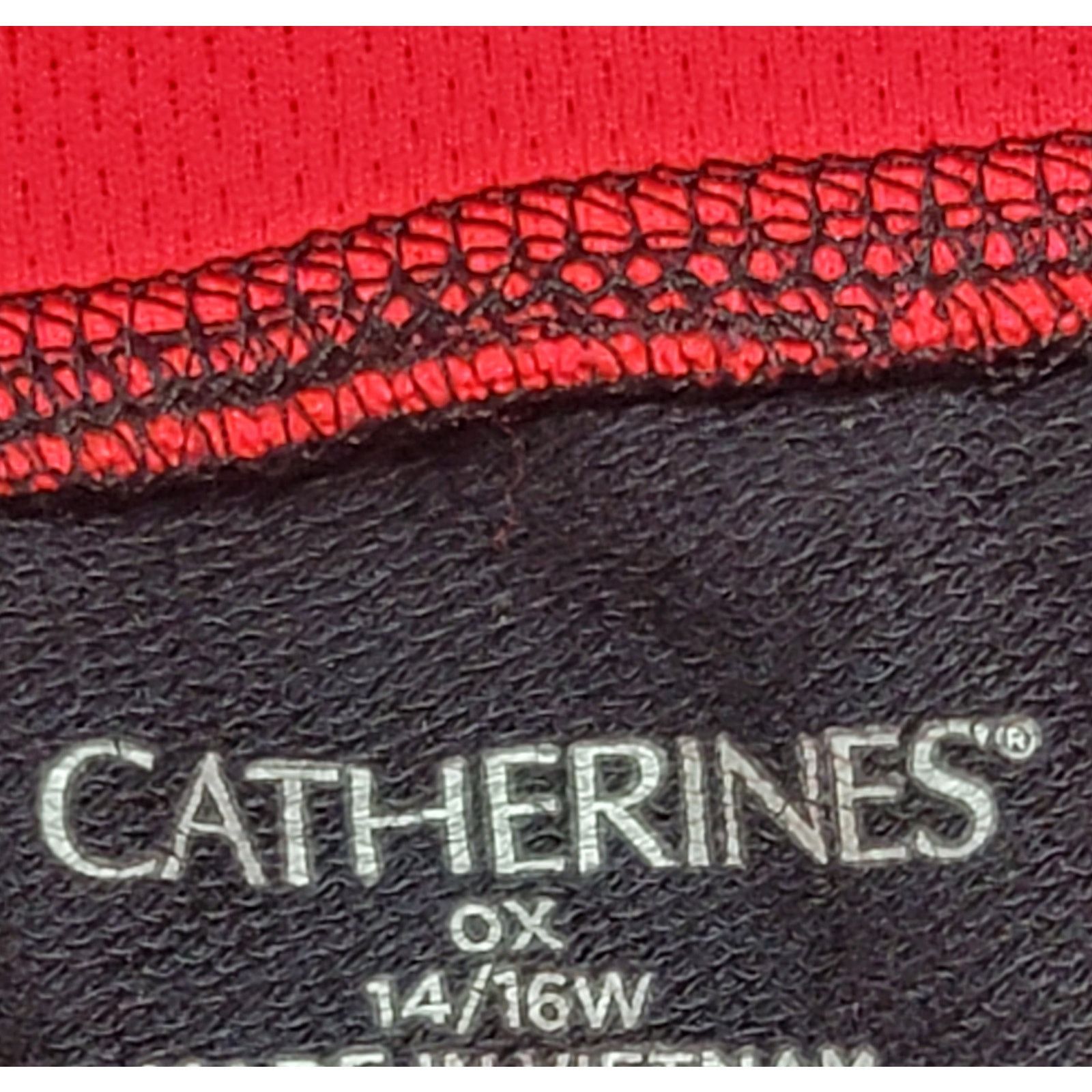 Other Catherines Black Pink Pull On Sweat Pants 14W 16W Plus Size 36" / US 14 / IT 50 - 4 Thumbnail