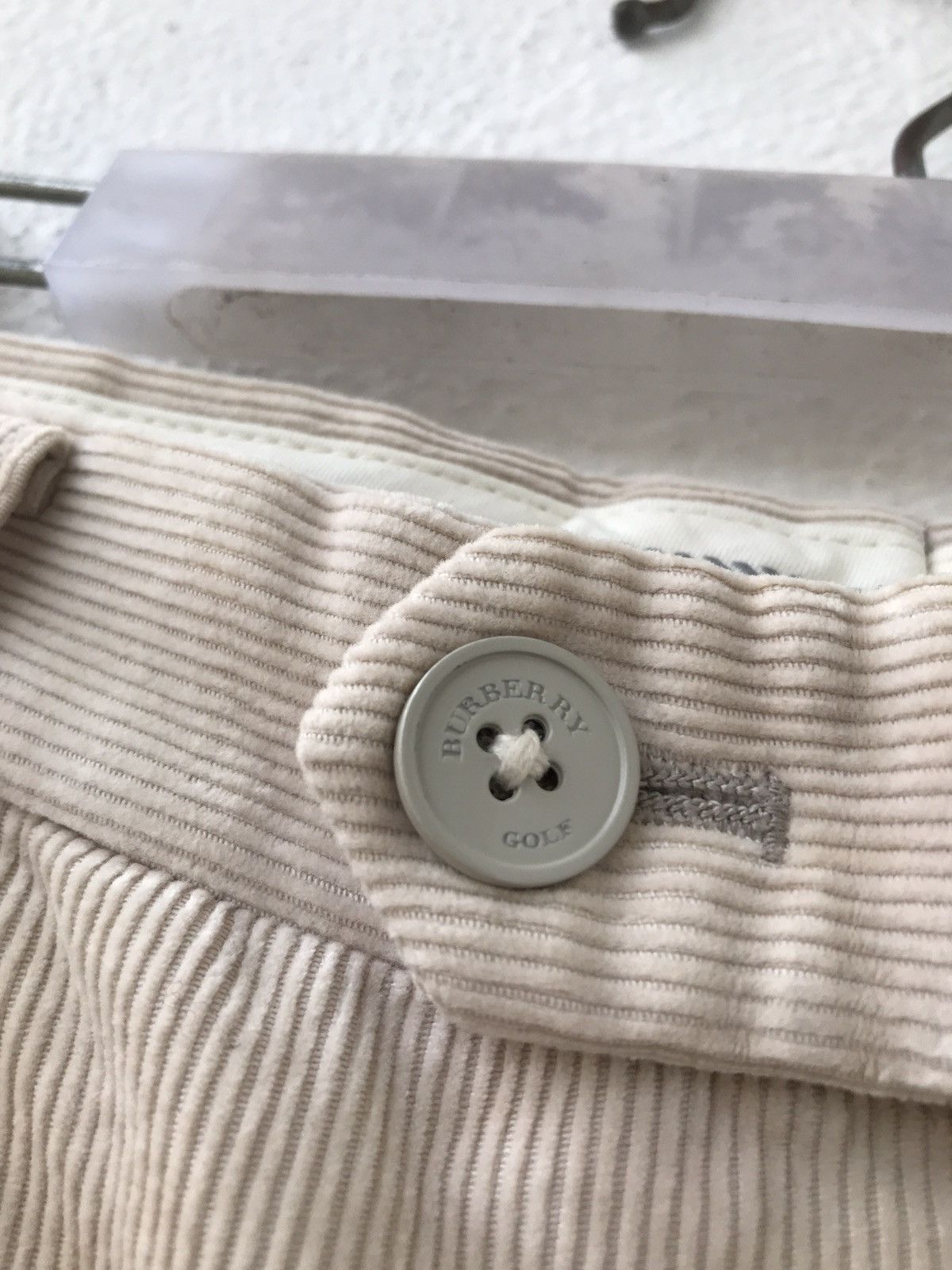 Burberry × Burberry Prorsum Burberry Golf Corduroy pants Size US 35 - 4 Thumbnail