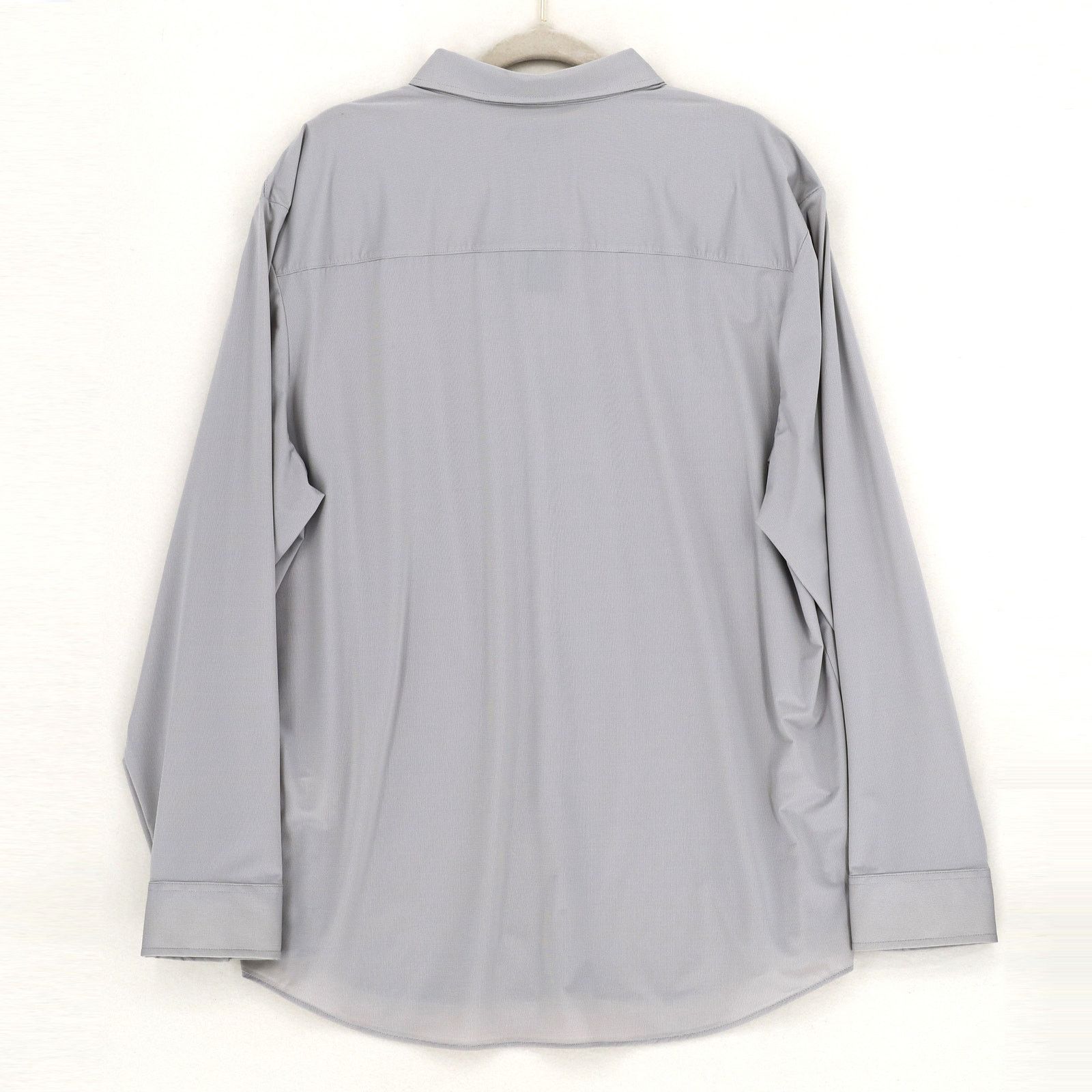 Alfani Alfani Men's Grey Jersey Long Sleeve Casual Shirt Size XXL Size US XXL / EU 58 / 5 - 4 Thumbnail
