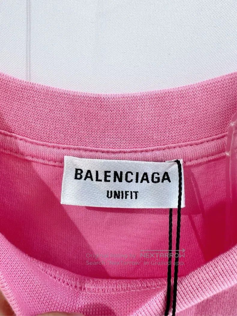 Balenciaga Balenciaga Light pink printed short sleeve, size L Size US S / EU 44-46 / 1 - 2 Thumbnail