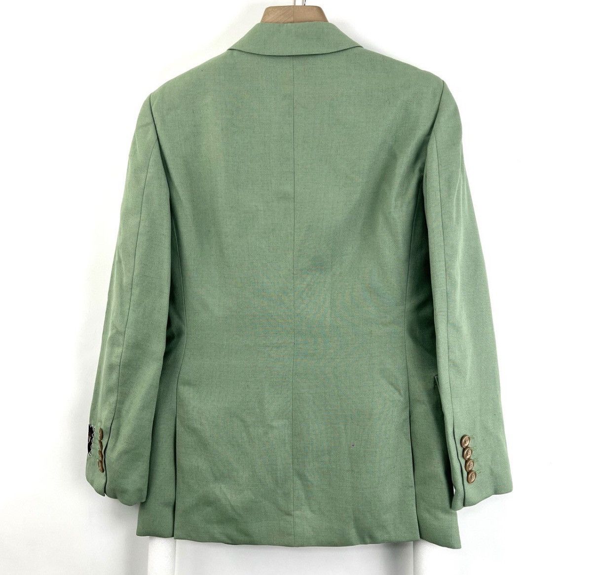 Gucci Gucci/Green Gold Logo Embroidered Blazer K12 Size XS / US 0-2 / IT 36-38 - 2 Thumbnail