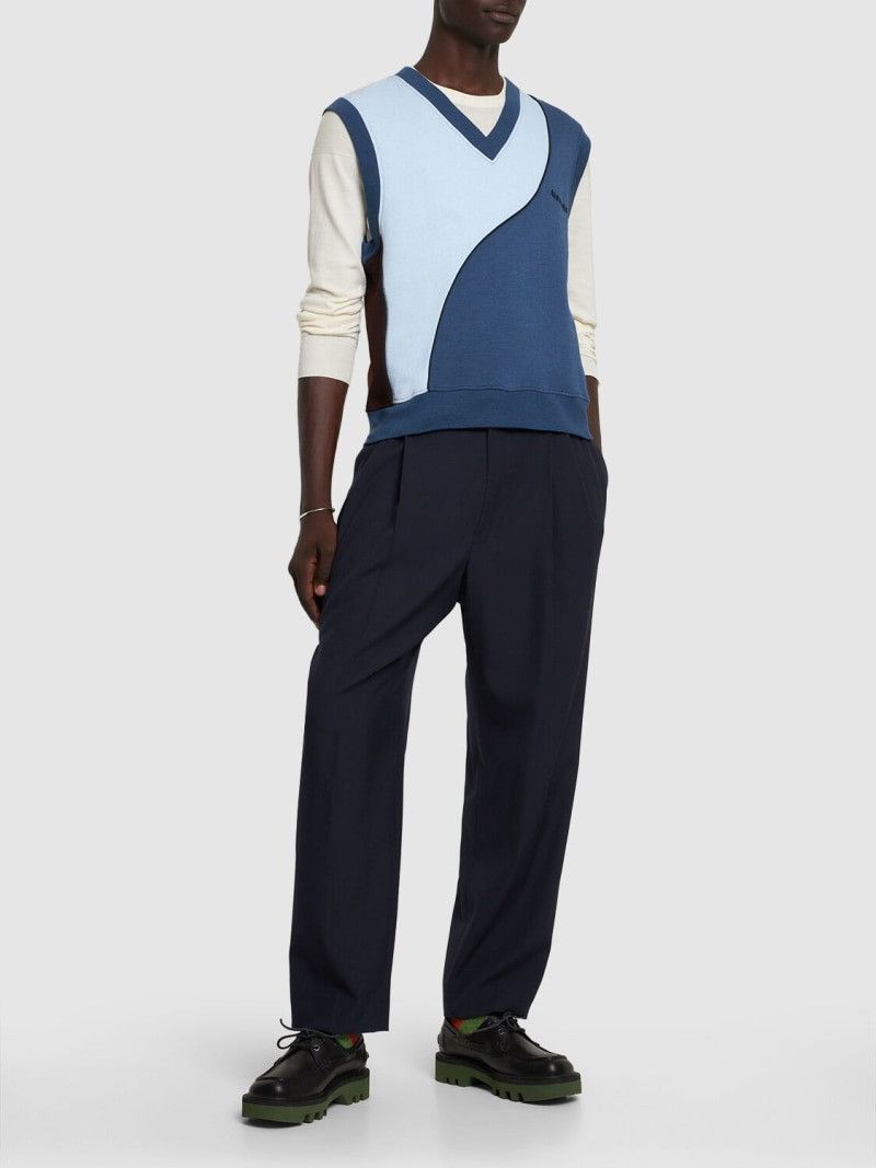 Ahluwalia !DS! AW23 Ahluwalia Mae Cotton V-Neck Sleeveless Sweatshirt Size US M / EU 48-50 / 2 - 5 Thumbnail