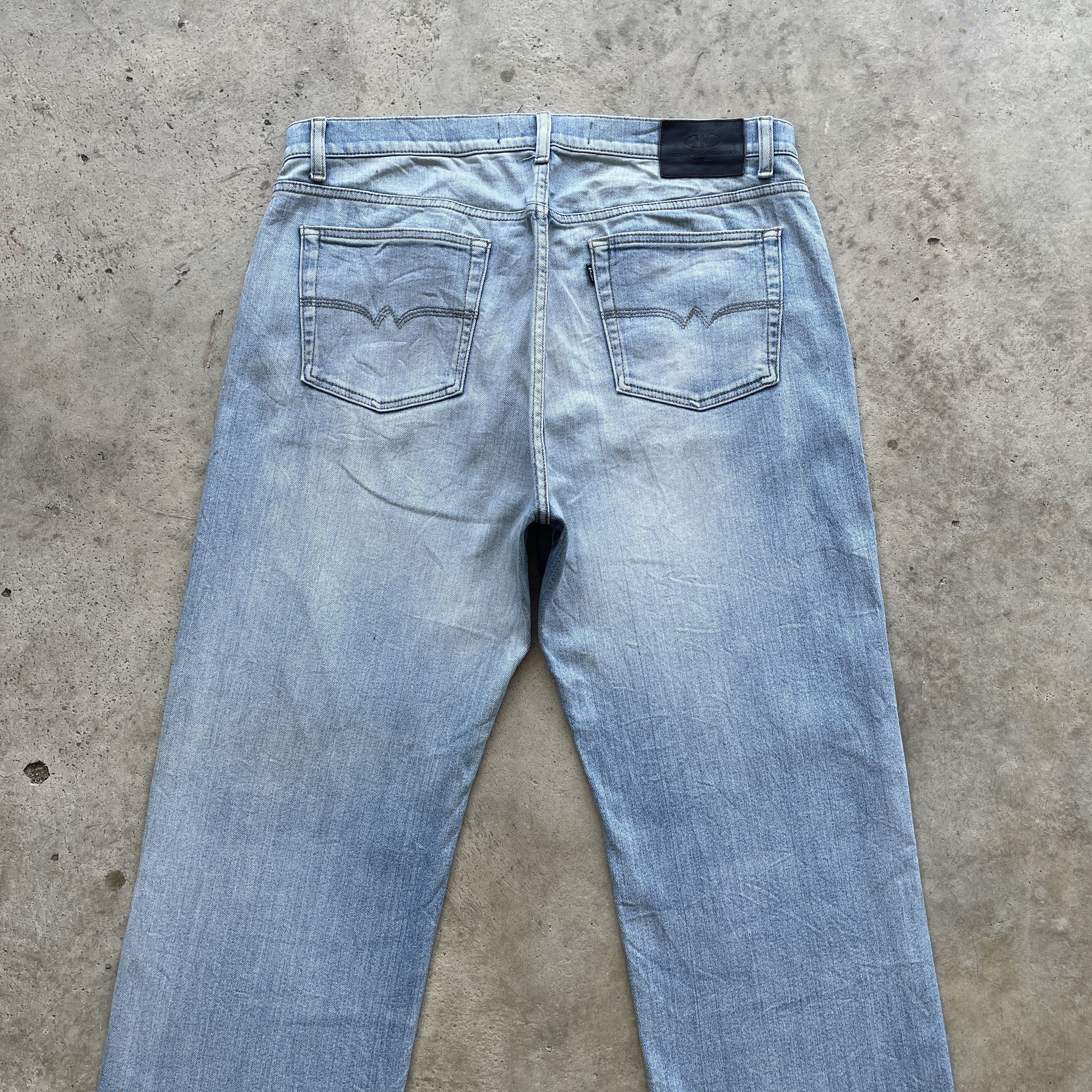 Japanese Brand VINTAGE JAPANESE DENIM FADED REGULAR JEANS PANTS W36x28.5 Size US 36 / EU 52 - 10 Thumbnail