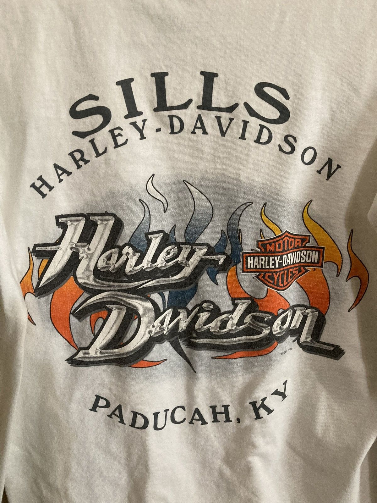 Harley Davidson Vintage 2002 Harley Davidson Motorcycle Sweatshirt Sweater Size US M / EU 48-50 / 2 - 6 Thumbnail
