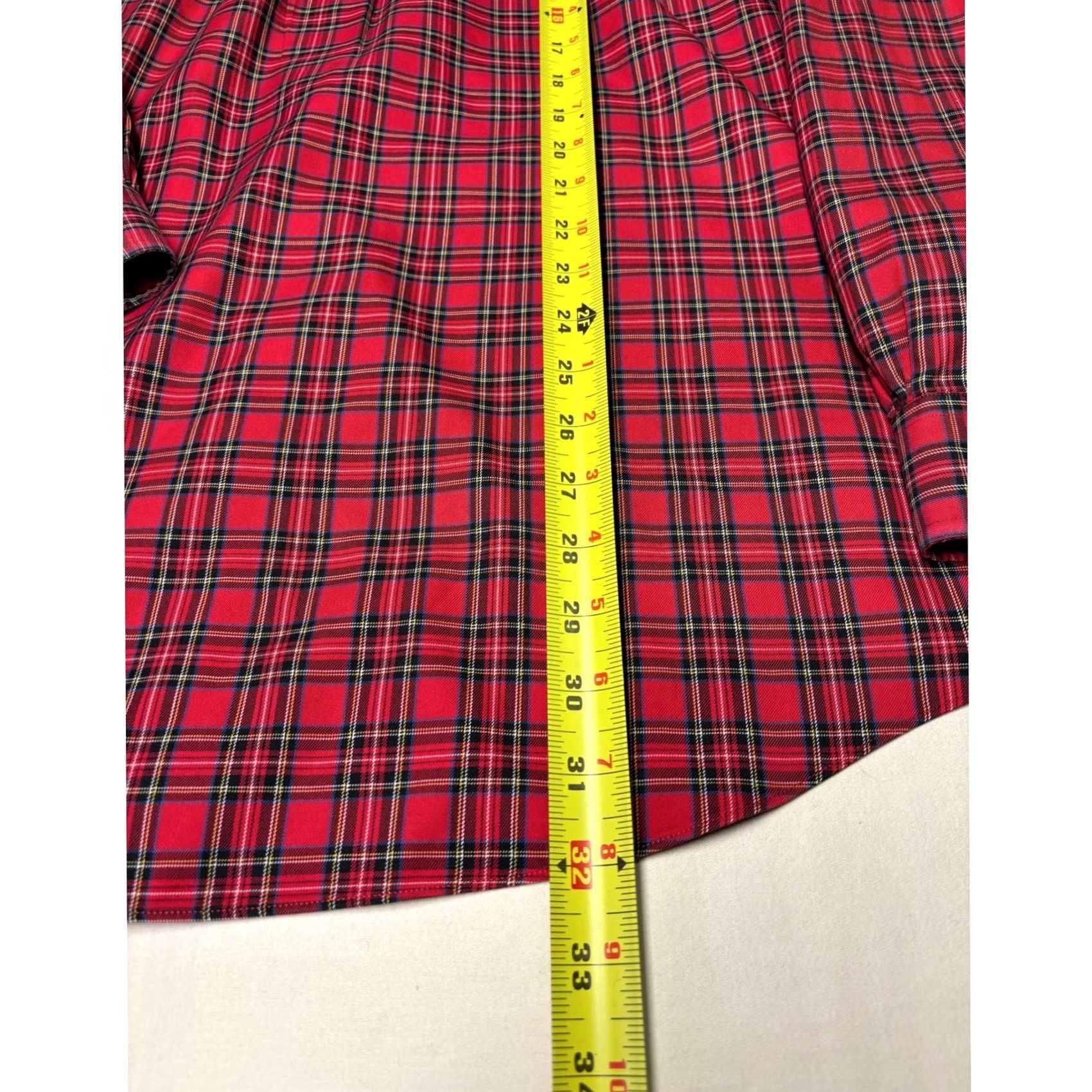 Brooks Brothers Brooks Brothers Red Plaid Button-Down Long Sleeve Shirt Mens XL Cotton Non Iron Classic Shirts Size US XL / EU 56 / 4 - 6 Thumbnail