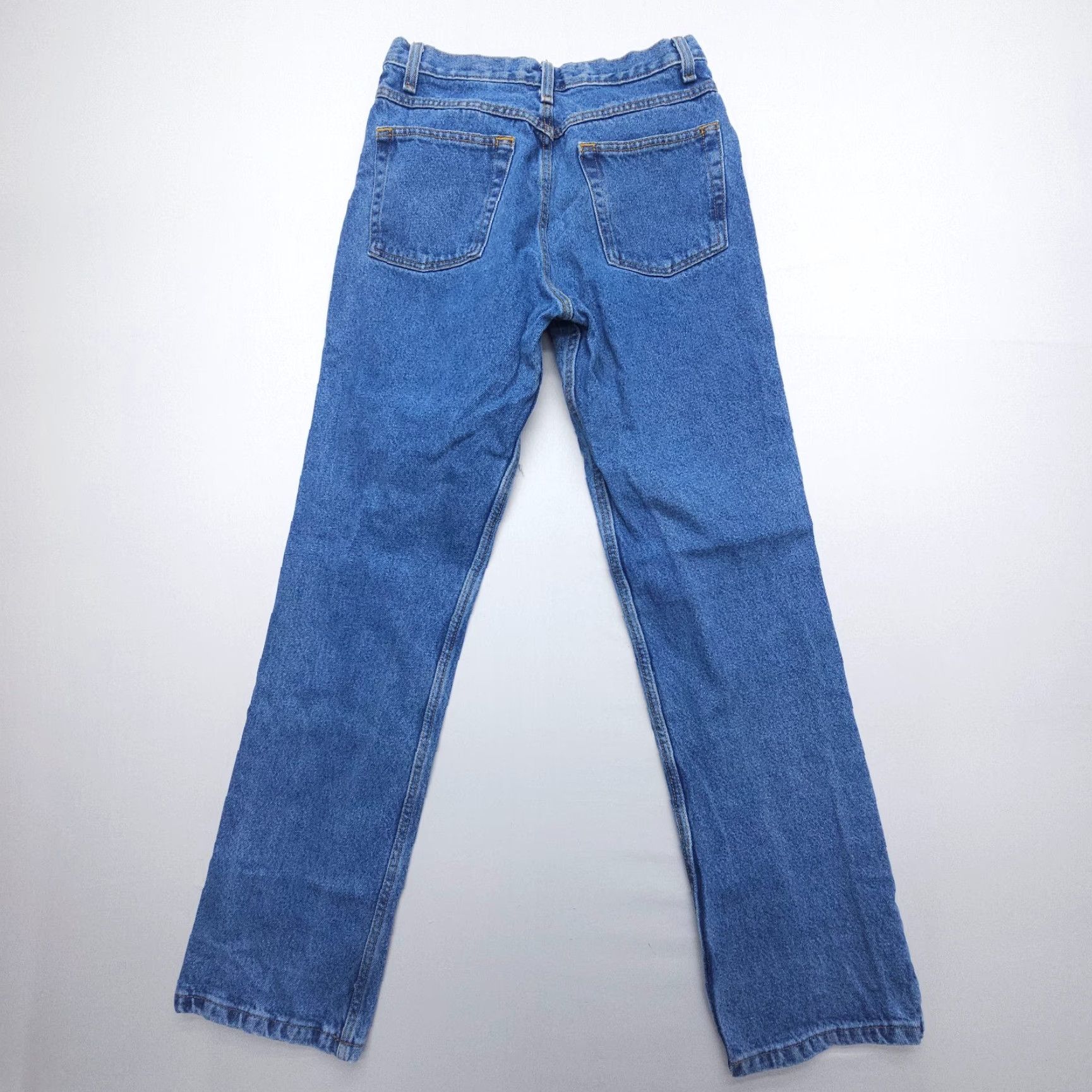 Vintage VINTAGE Rockies Rocky Mountain High Rise Straight Jeans Size 9 Western Denim Women blue 90s Southwestern 5-Pocket Logo Jeans Mens? Size 30" / US 8 / IT 44 - 3 Thumbnail