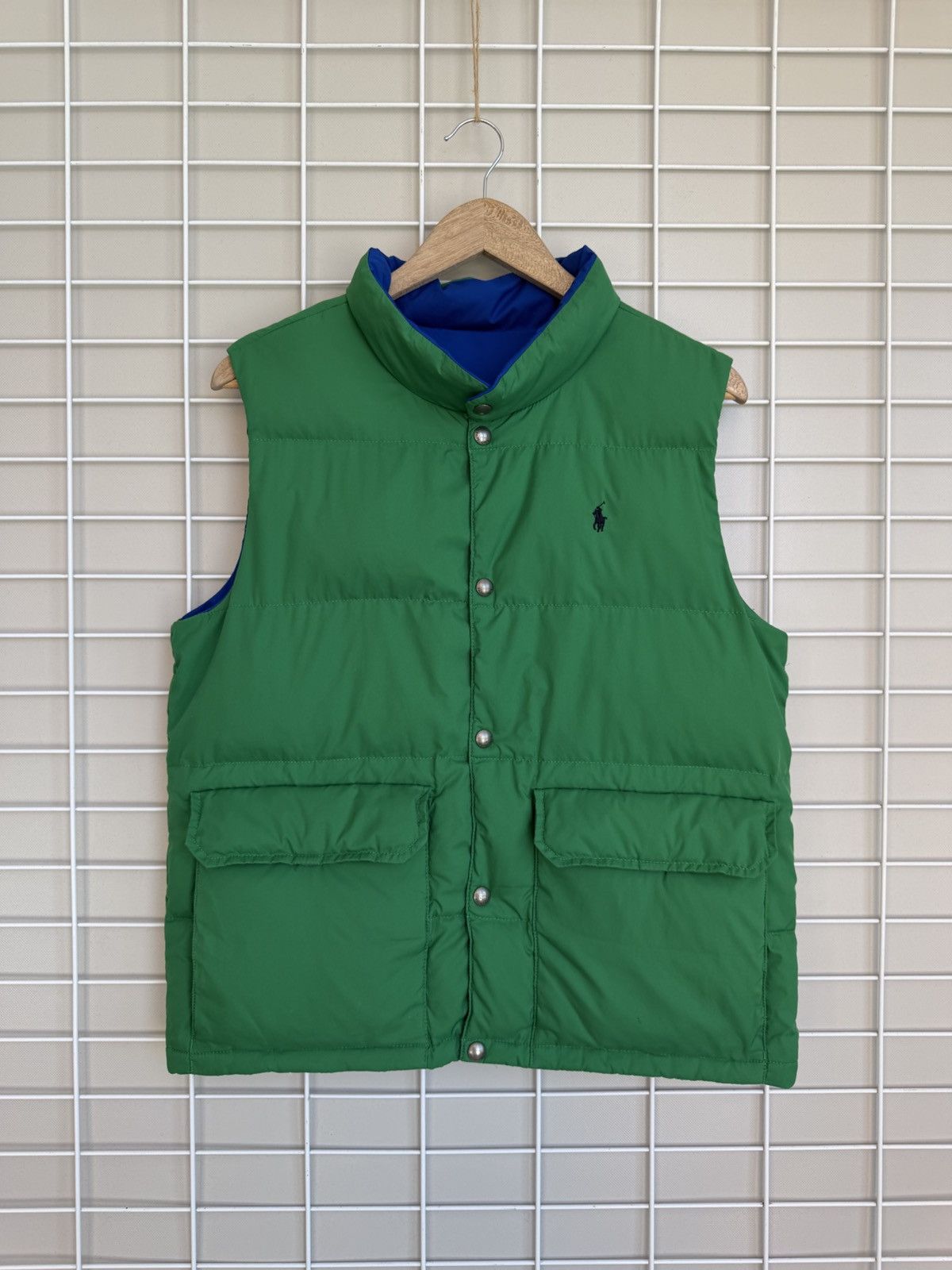 Polo Ralph Lauren Polo Ralph Lauren Reversible Down Puffer Vest Mens Size S Size US S / EU 44-46 / 1 - 1 Thumbnail