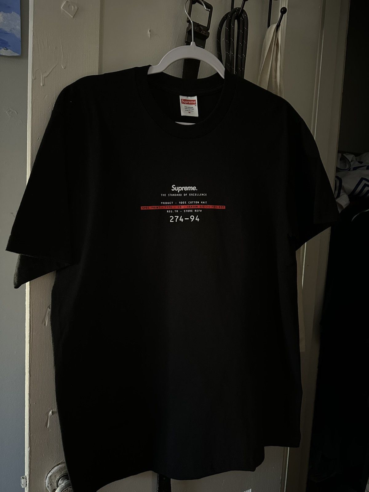 Supreme Supreme Standard Tee Size US M / EU 48-50 / 2 - 1 Thumbnail