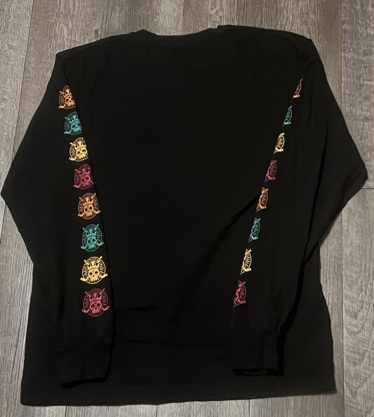 NHL LA Kings Violent Día de Muertos Long Sleeve Shirt Size Large Size US L / EU 52-54 / 3 - 3 Thumbnail