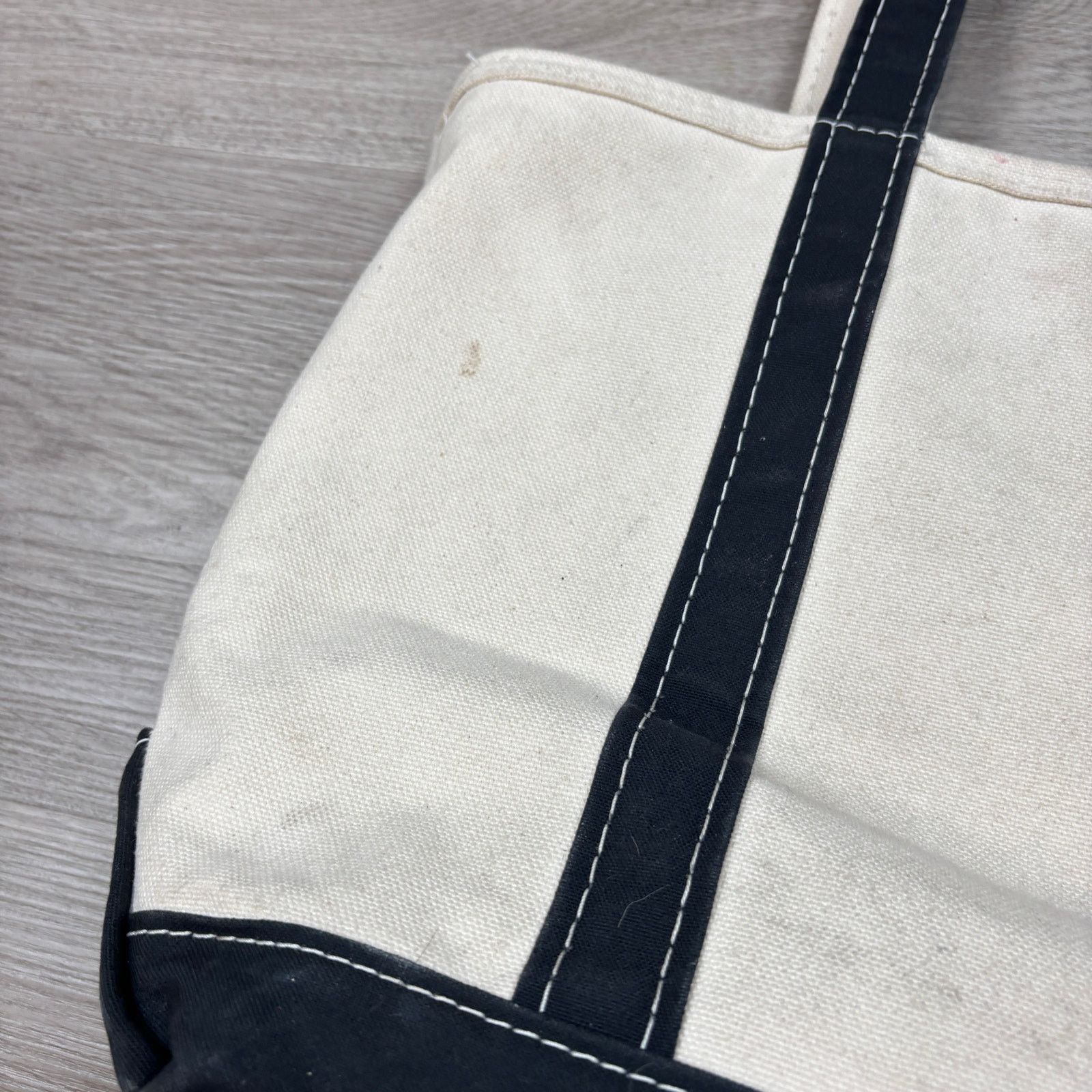 L.L. Bean × Vintage Vintage 90s LL Bean Boat and Tote Zip Top Mini Tote 17x12 Size ONE SIZE - 15 Thumbnail