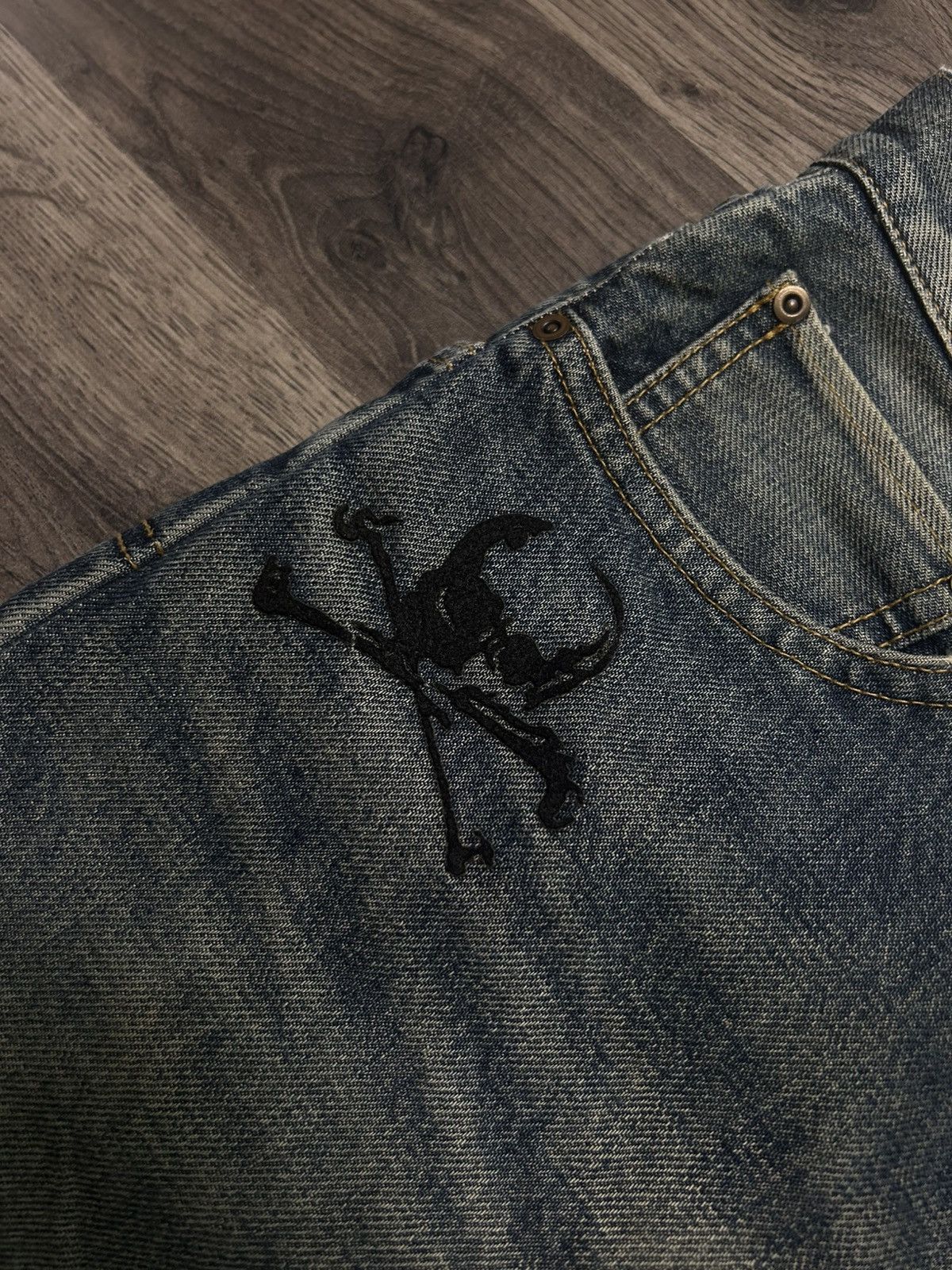 Undercover Undercover Arts & Crafts Skull denim Size US 30 / EU 46 - 2 Thumbnail