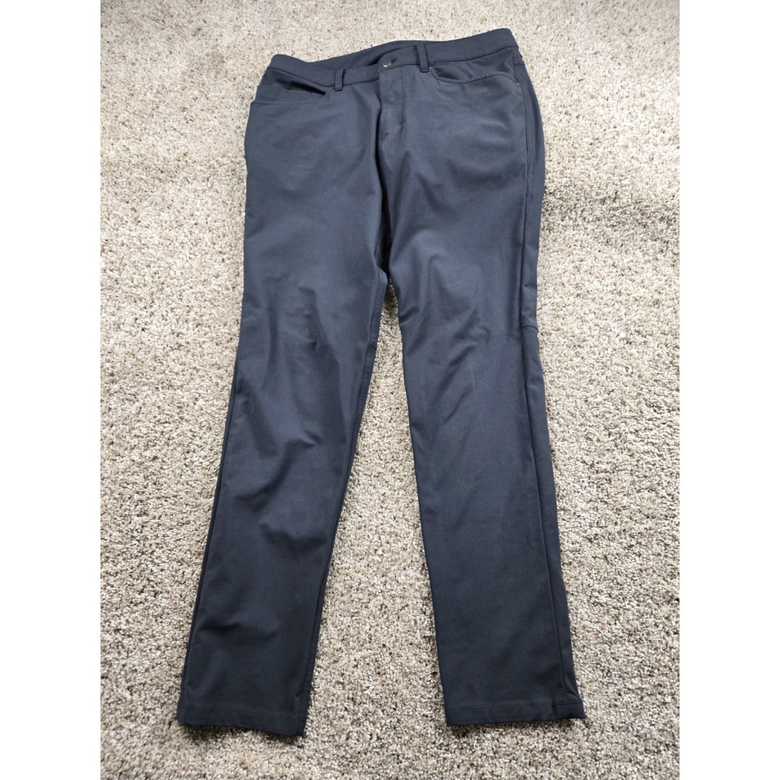 Lululemon Lululemon ABC Chino Pants 33 Mens Gray Slim Fit Warpstreme LM5971S Pants Slim Gray 33 Mens Size US 33 - 2 Thumbnail