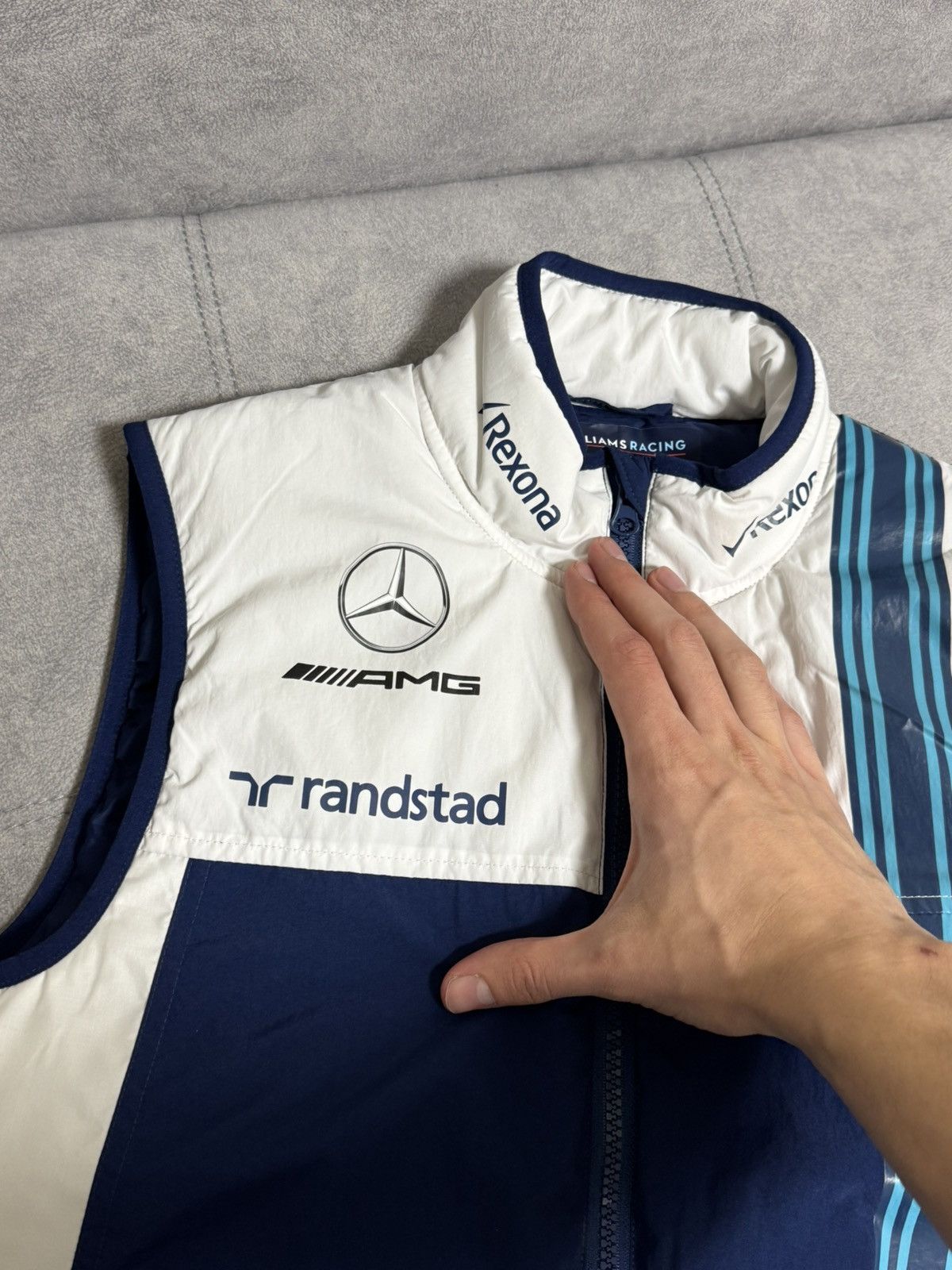 Formula 1 × Mercedes-Benz Hackett Williams Racing Mercedes Benz Formula 1 Vest men’s S Size US S / EU 44-46 / 1 - 6 Thumbnail