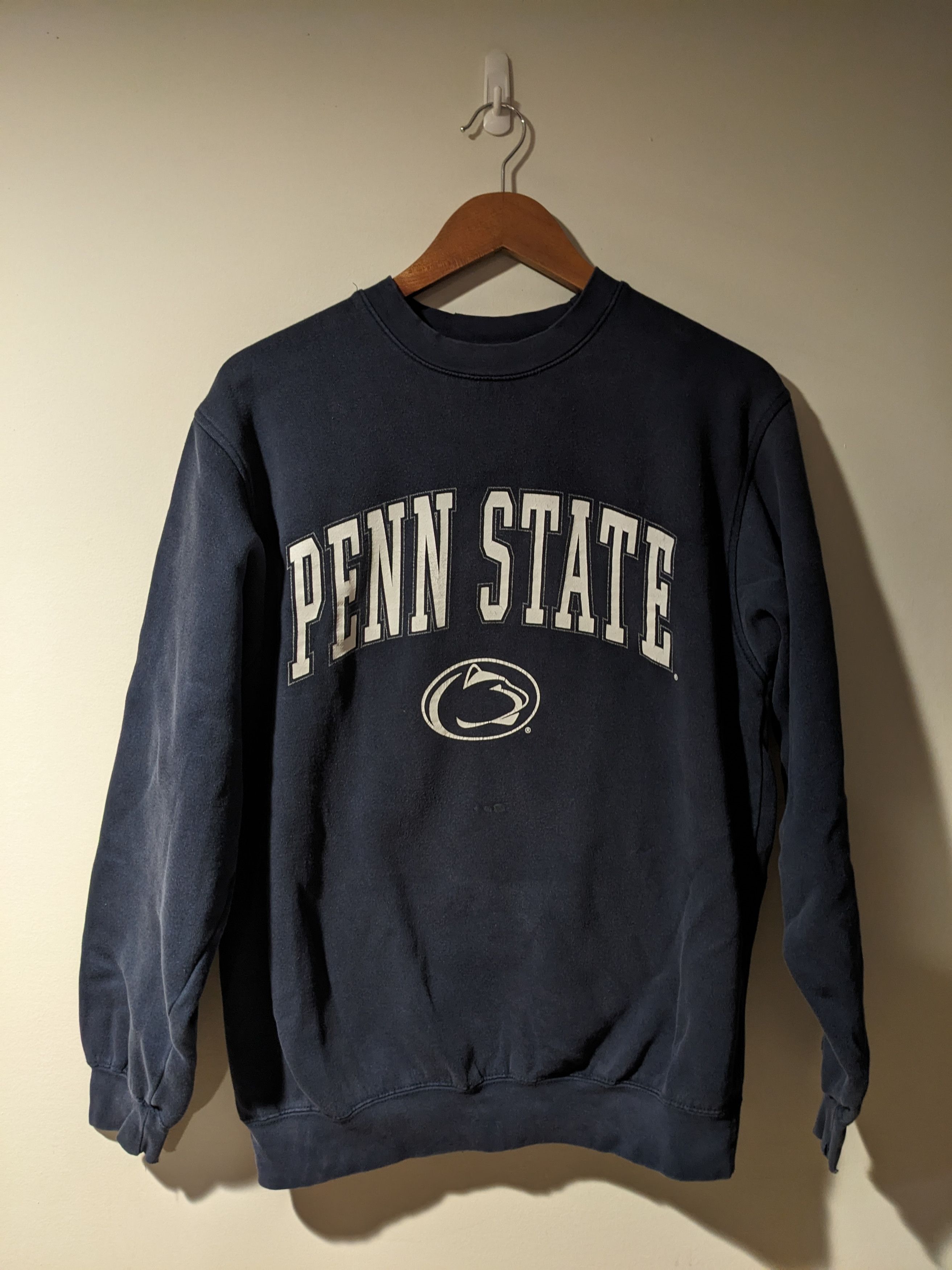 Soffe × Vintage Vintage 90s Penn State University Nittany Lion Sweatshirt Size US M / EU 48-50 / 2 - 1 Thumbnail