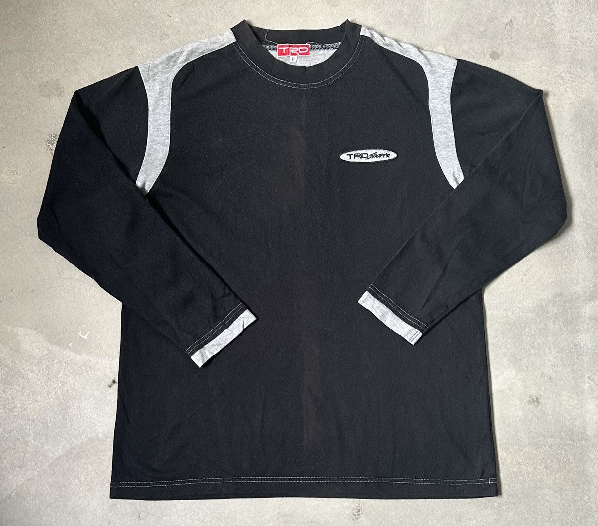Japanese Brand VINTAGE TRD SPORT RACING LONGSLEEVE TEE Size US M / EU 48-50 / 2 - 2 Thumbnail