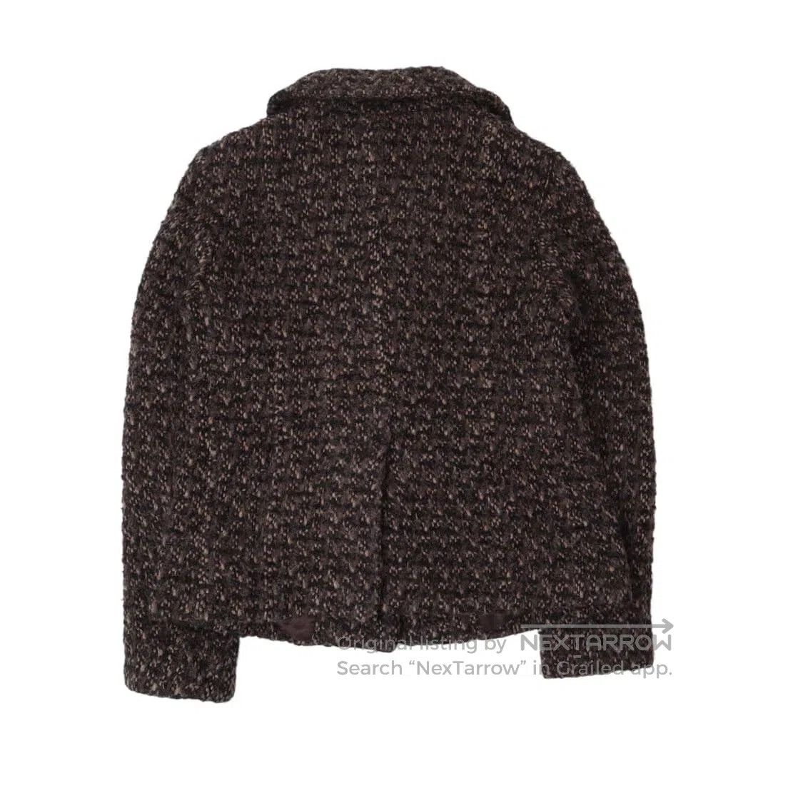 Max Mara Max Mara Toronto Tweed Wool Coat. Size L / US 10 / IT 46 - 5 Thumbnail
