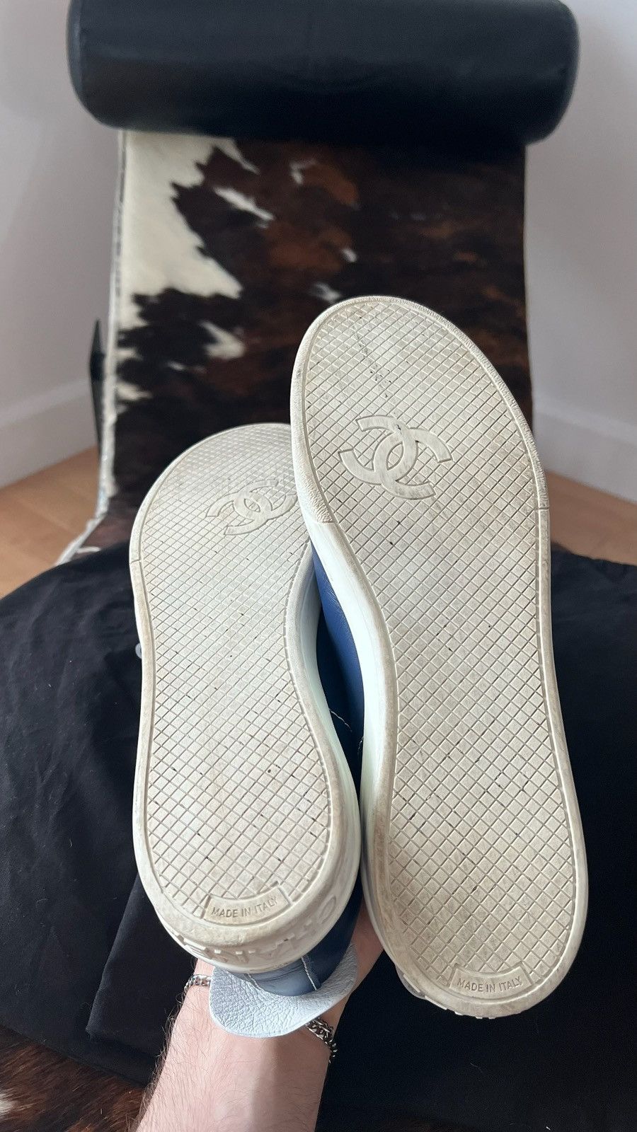 Chanel Chanel blue weekender sneakers Size US 9 / EU 42 - 8 Thumbnail