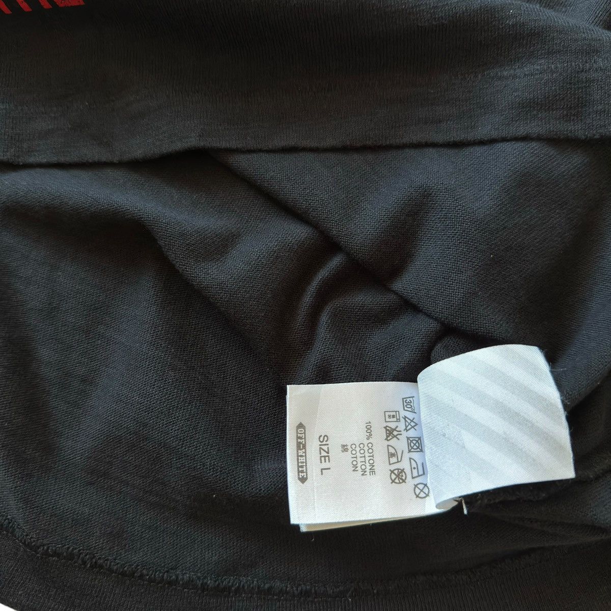 Off-White FW15 Off-White D.O.A Distressed Tshirt Size US L / EU 52-54 / 3 - 14 Thumbnail