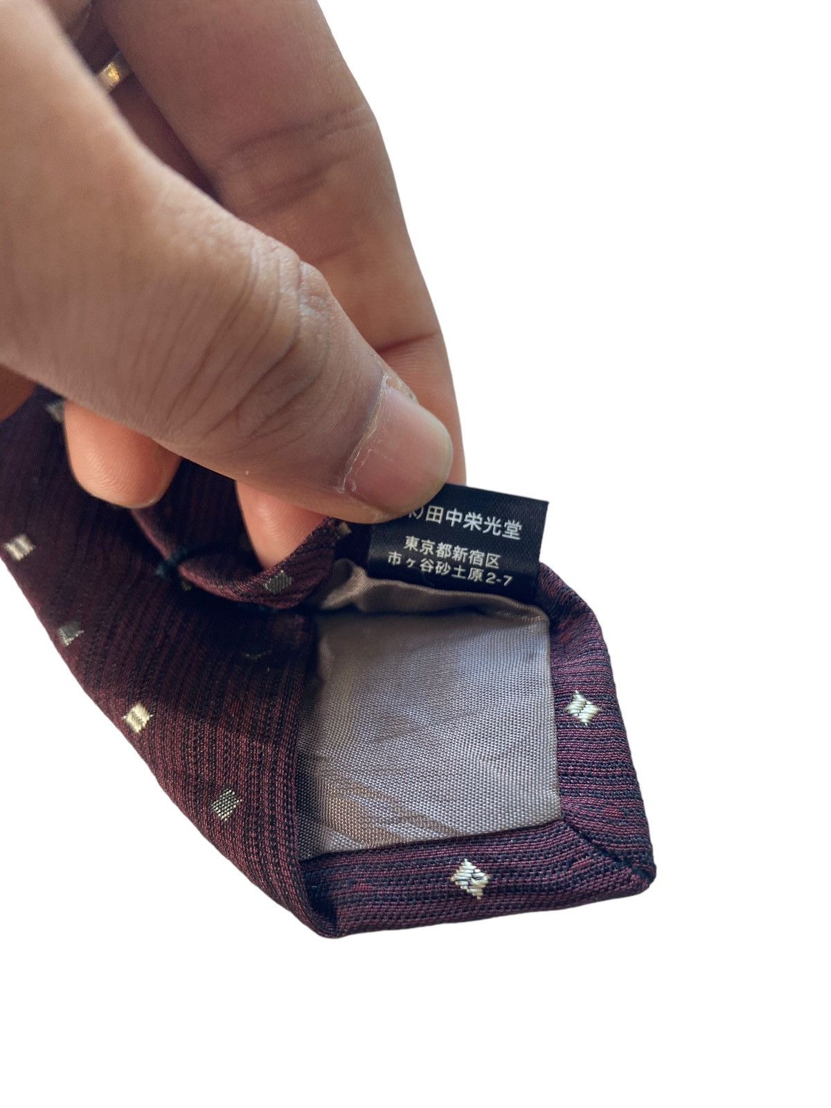 Issey Miyake × SikSilk 🔥 Vintage Issey Miyake Silk Neck Tie IM Product Size ONE SIZE - 3 Thumbnail