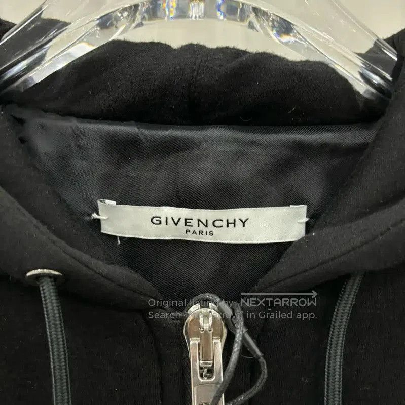 Givenchy Givenchy Black Leather Stripe Women's Jacket . Size M / US 6-8 / IT 42-44 - 3 Thumbnail
