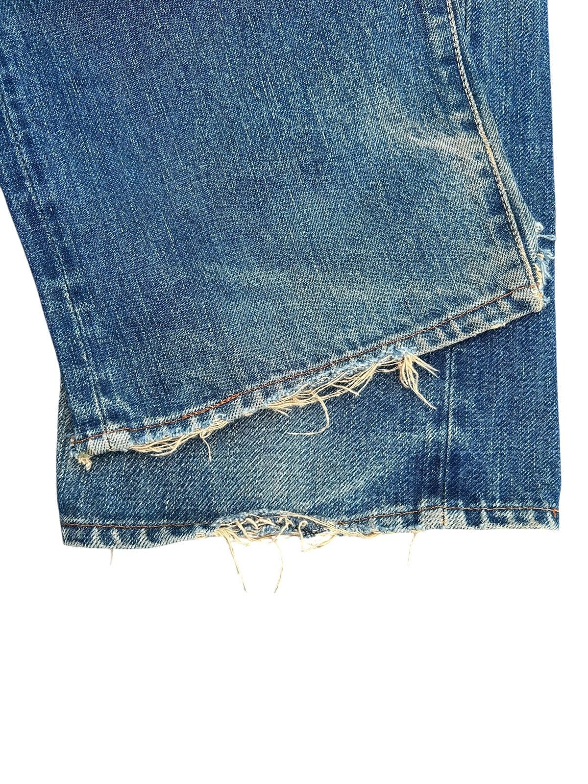 Kapital Vintage HR.Market Selvedge Distressed Denim Jeans Size US 32 / EU 48 - 6 Thumbnail