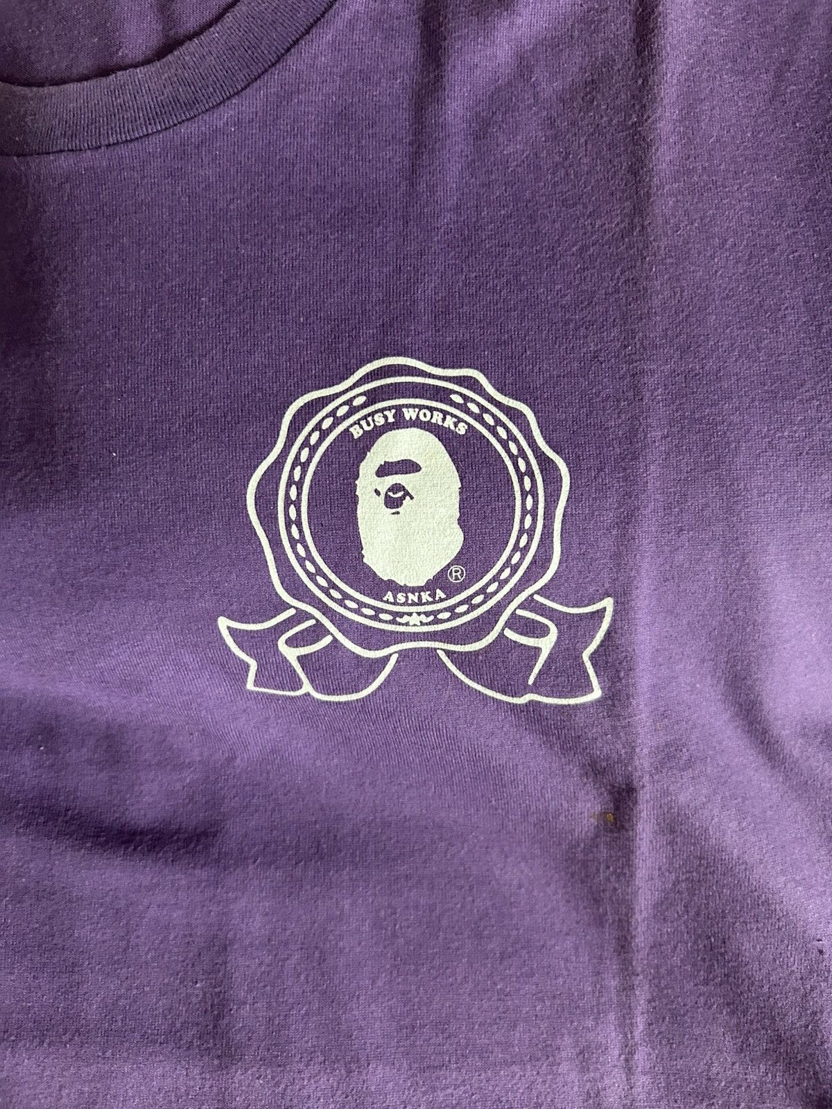 Bape Cotton Tee by A Bathing Ape Size US M / EU 48-50 / 2 - 3 Thumbnail