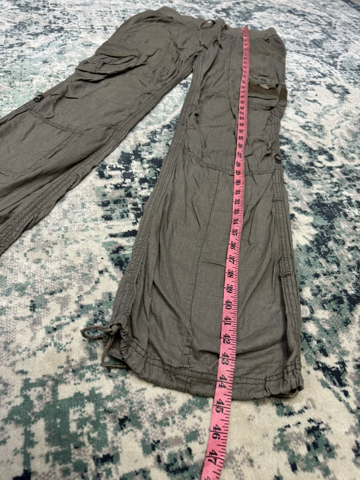 GOA G.O.A 7 POCKETS FLARE CARGO PANTS Size US 32 / EU 48 - 3 Thumbnail