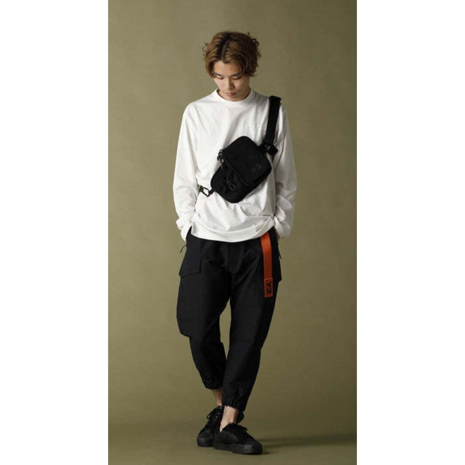 Y-3 Adidas Y-3 GK2109 Yohji Yamamoto CH3 Cord Bum Bag Size ONE SIZE - 4 Thumbnail