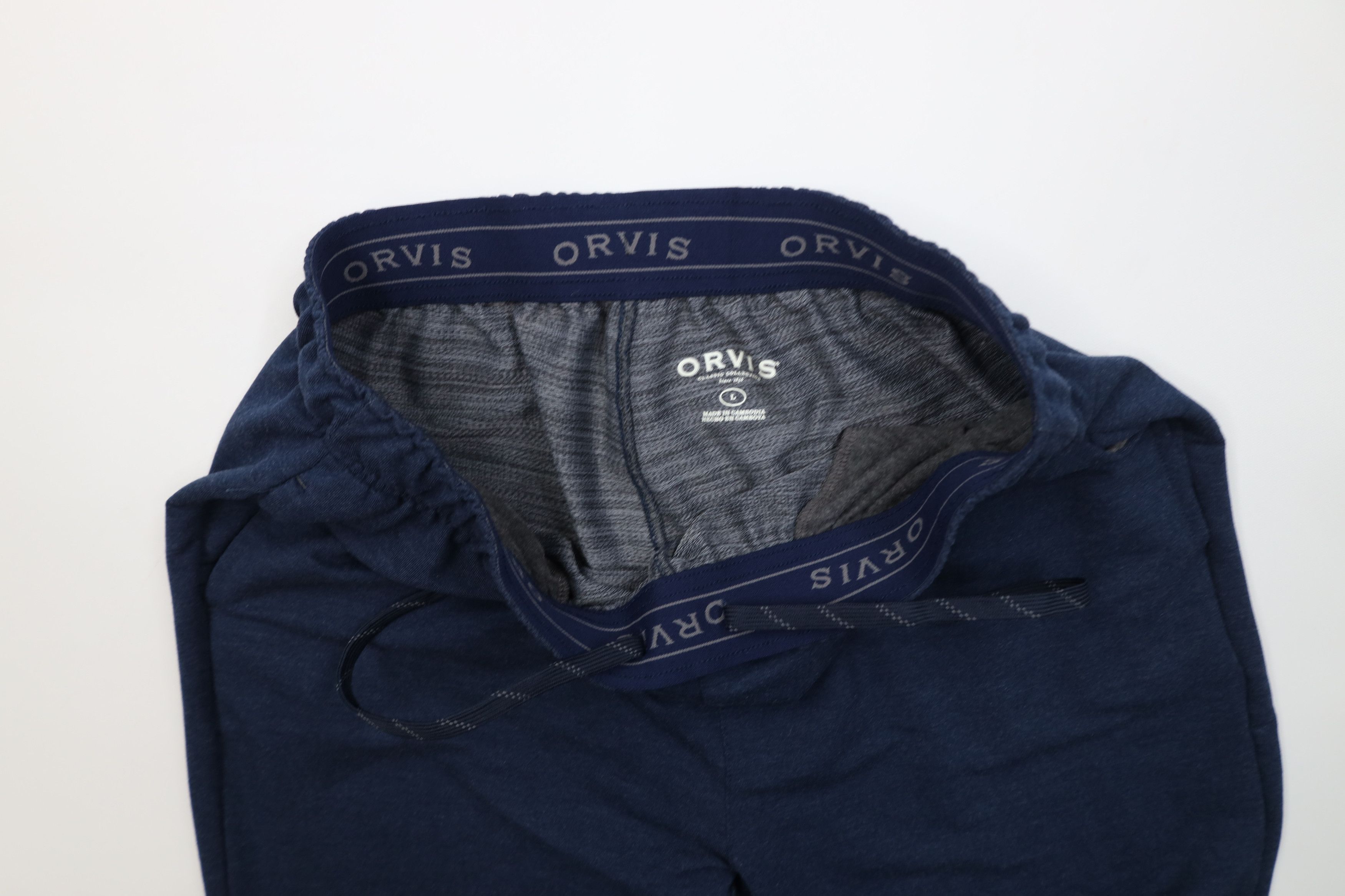 Orvis Vintage Y2K Orvis Blank Jersey Knit Sweatpants Pants Blue Size US 36 / EU 52 - 8 Thumbnail