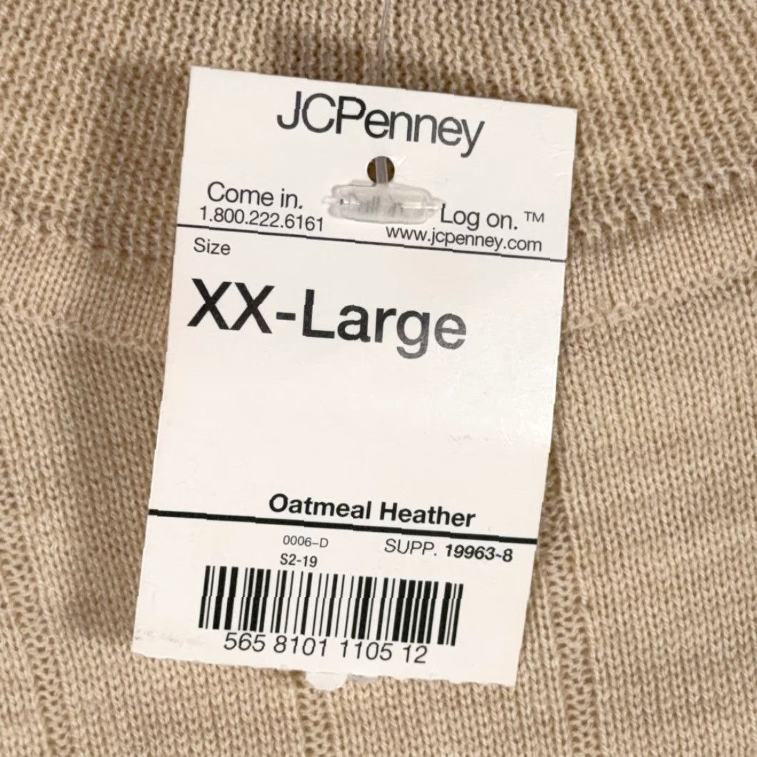 Ferrari VINTAGE J Ferrar Sweater Adult 2XL Brown Merino Wool Deadstock Tags 90s Wool Crew Knt Knit Pullover Mens Brown 90s Vintage J Ferrar Sweater 2XL Mens Size US XXL / EU 58 / 5 - 4 Thumbnail
