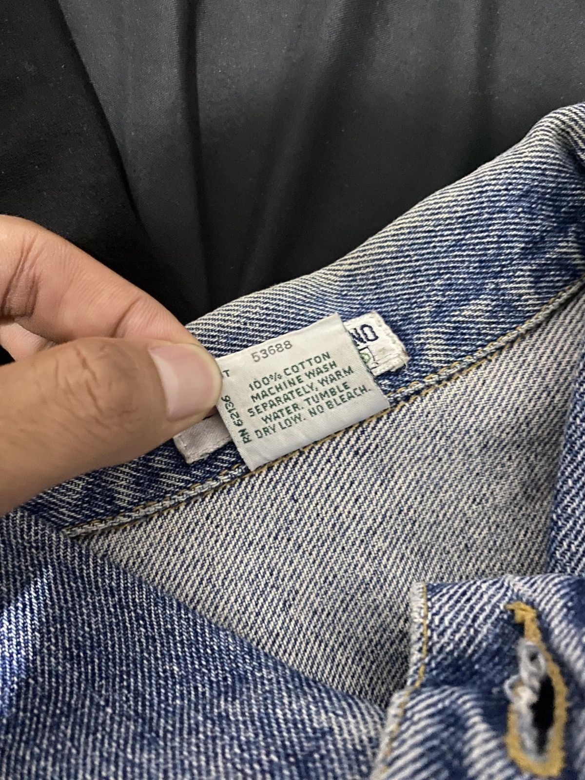 Other Guess Vintage Denim Jacket / Original USA Guess Jeans Jacket Size US L / EU 52-54 / 3 - 4 Thumbnail