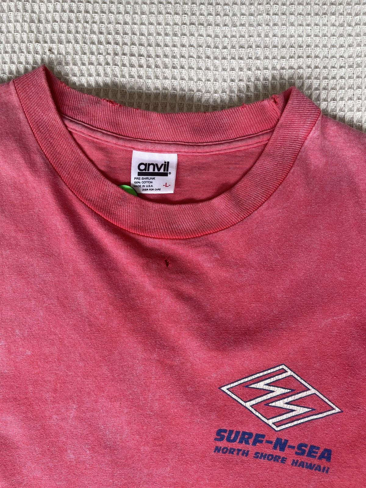 Sun Surf Vintage 90s Thrashed Sun Faded🔥SURF Hawaii🔥Long Sleeve Tee Size US L / EU 52-54 / 3 - 14 Thumbnail