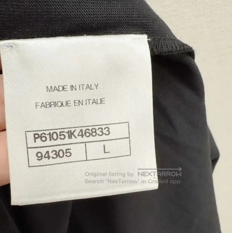 Chanel Chanel Black Cotton Long Sleeve Sweatshirt . Size US L / EU 52-54 / 3 - 6 Thumbnail