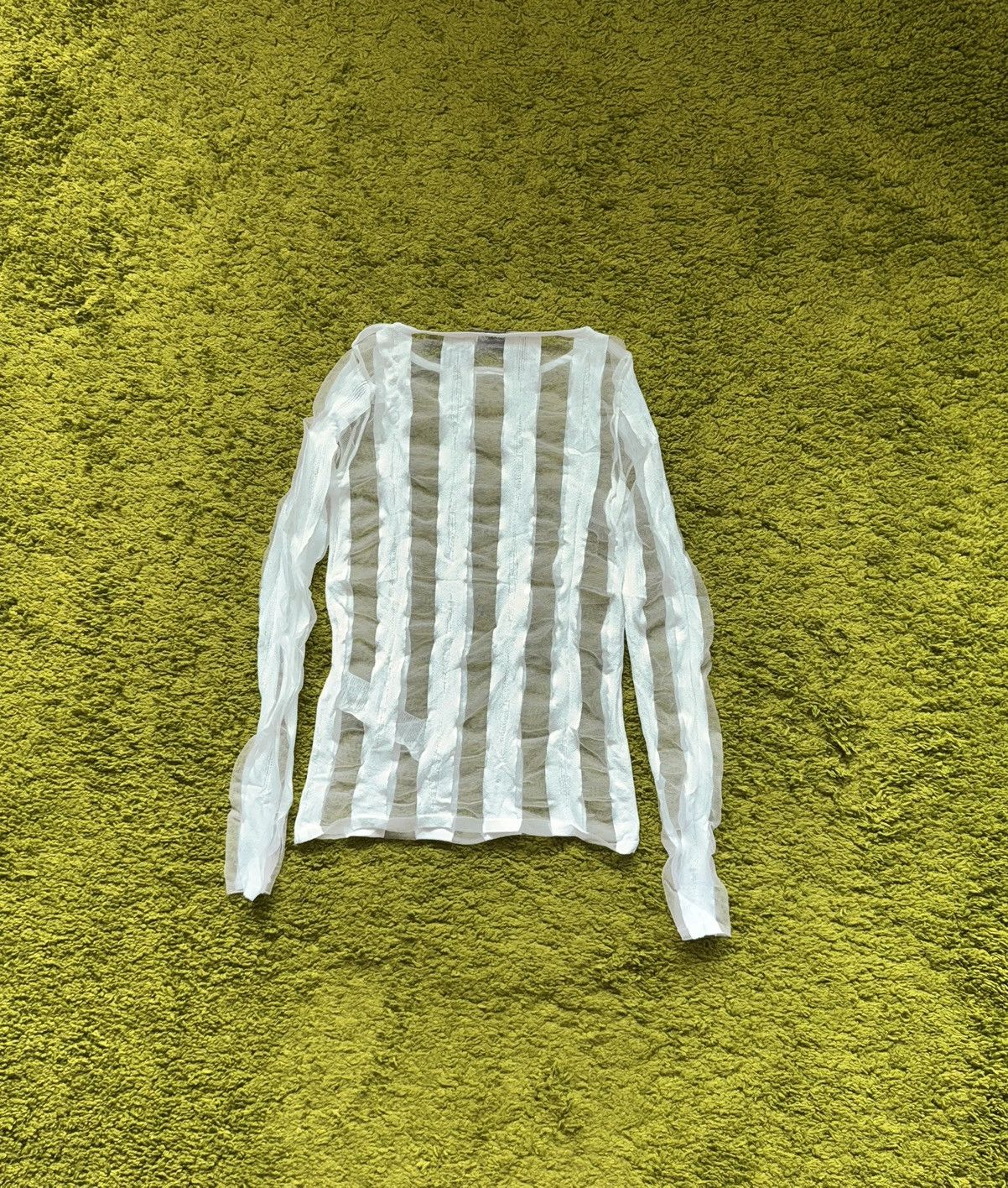 Sportmax Max Mara Sportmax mesh striped longsleeve Size S / US 4 / IT 40 - 2 Thumbnail