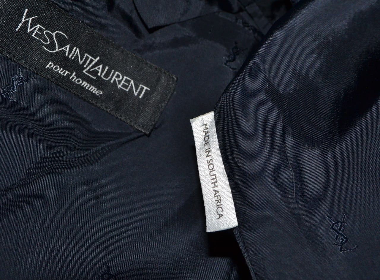 Yves Saint Laurent Yves Saint Laurent Vintage Blazer Three buttons Size R48 Size 48R - 14 Thumbnail