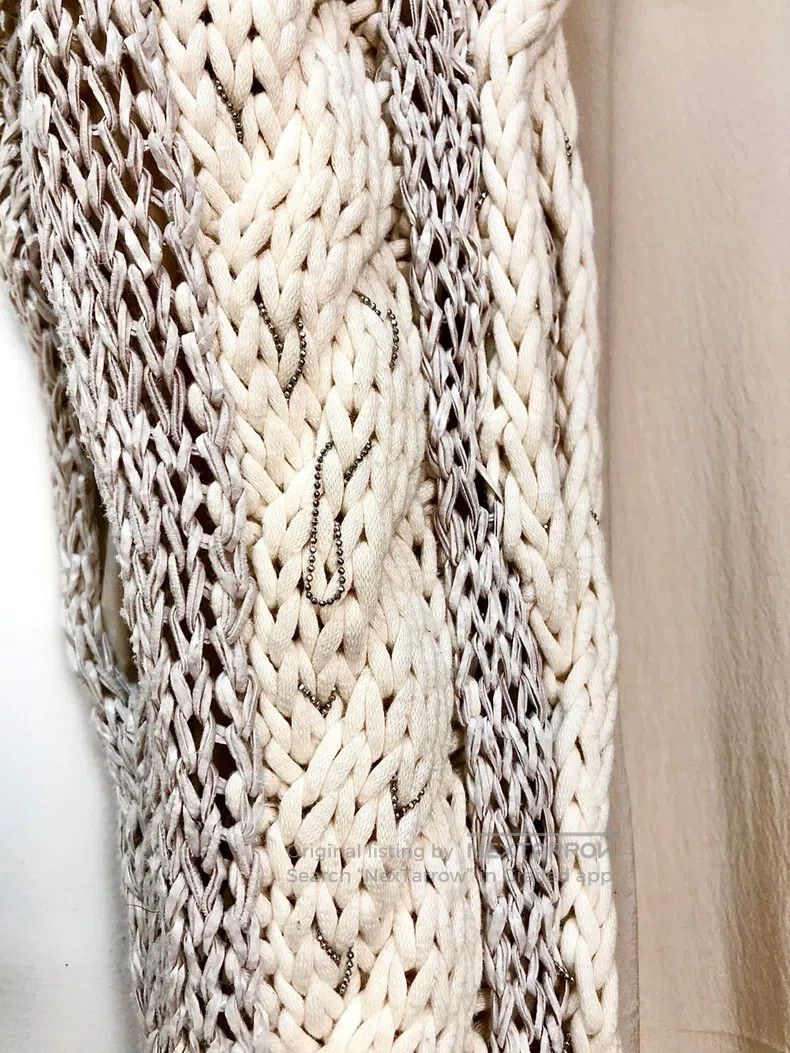 Brunello Cucinelli Brunello Cucinelli Beaded Knit Vest Size S / US 4 / IT 40 - 4 Thumbnail