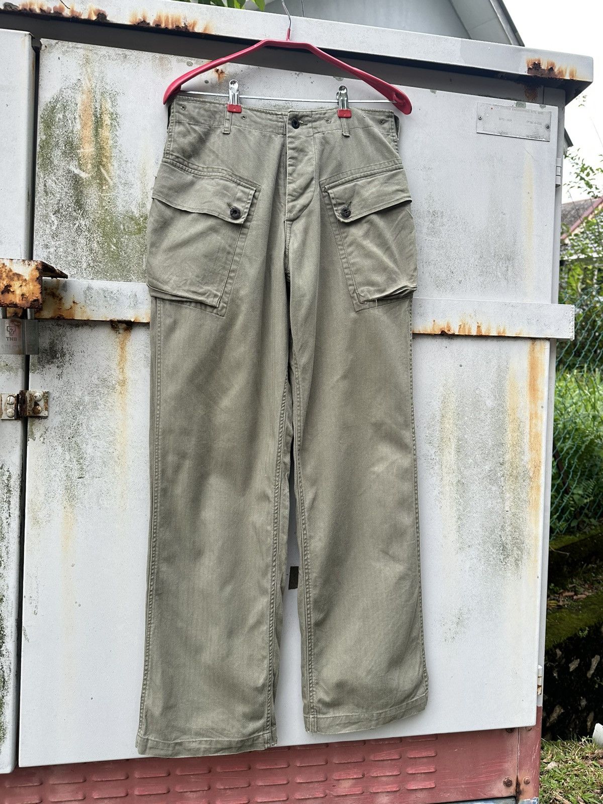Vintage 🪖Vintage YMCL KY MFG Military Baggy Cargo Pants Size US 29 - 4 Thumbnail
