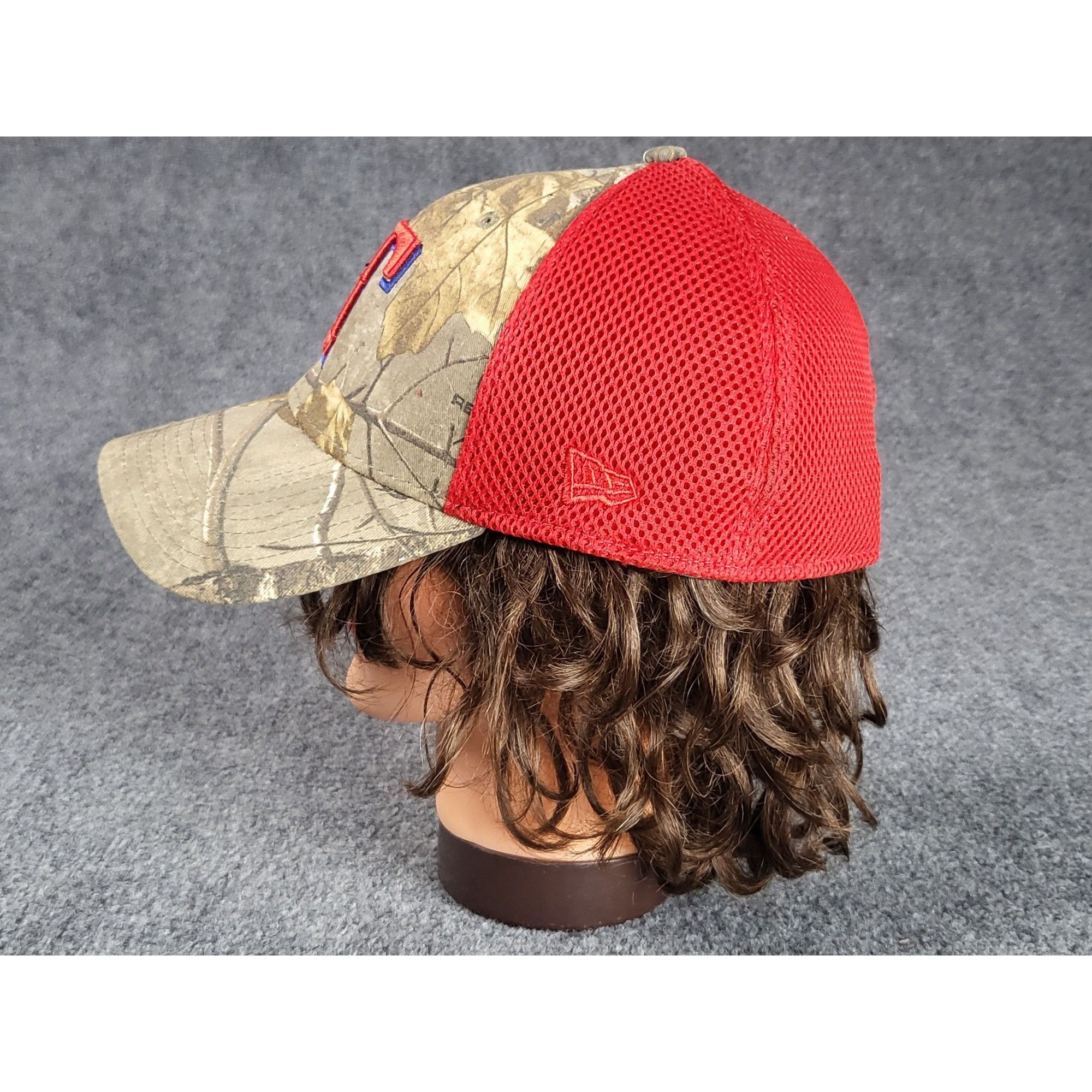 New Era Texas Rangers New Era Fitted Cap Men Sz M/L Camo Red 39Thirt Size ONE SIZE - 2 Thumbnail
