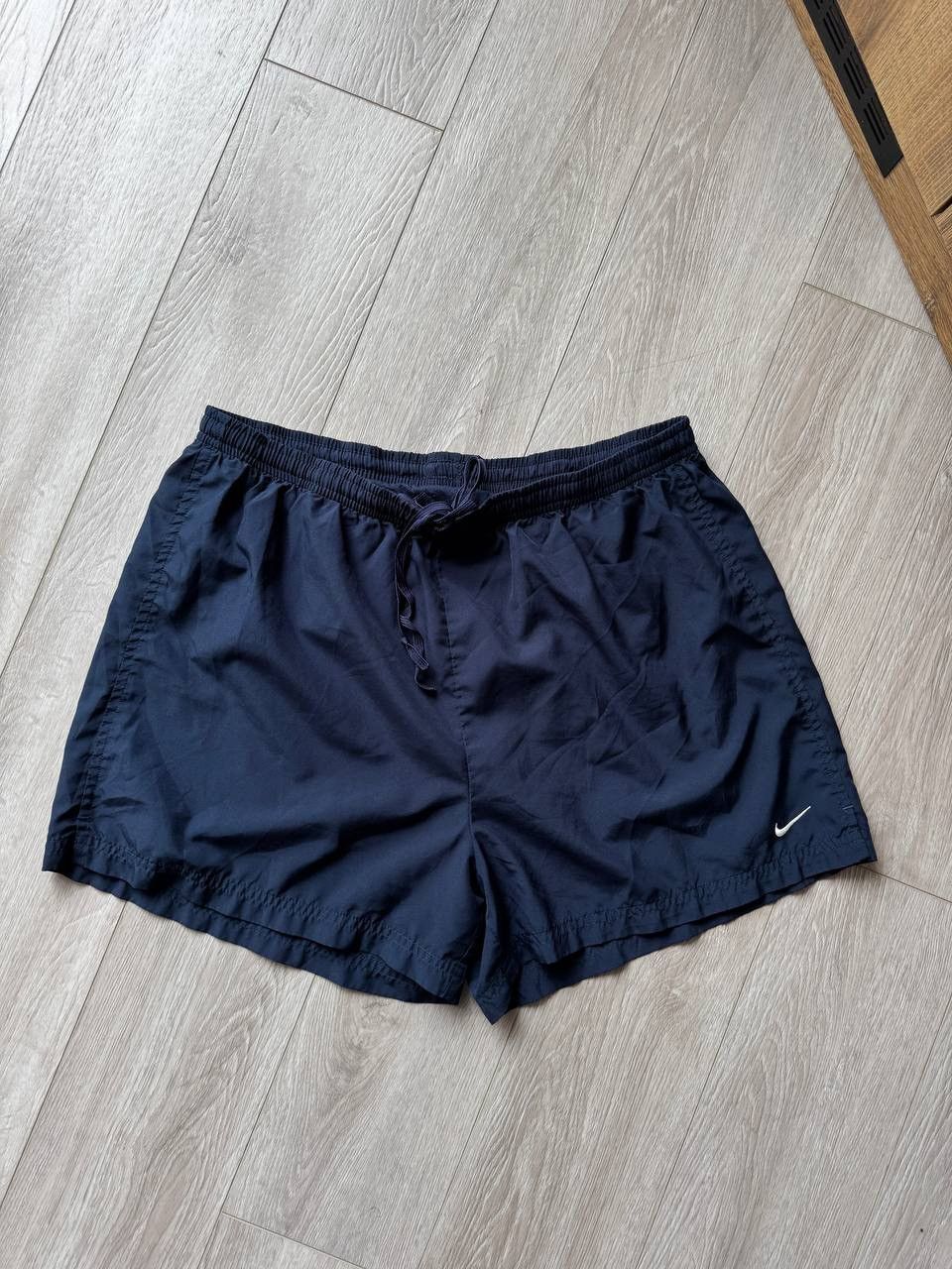 Nike × Vintage Vintage Nike Shorts Blue Logo swoosh casual Y2K Streetwear Size US 32 / EU 48 - 1 Thumbnail