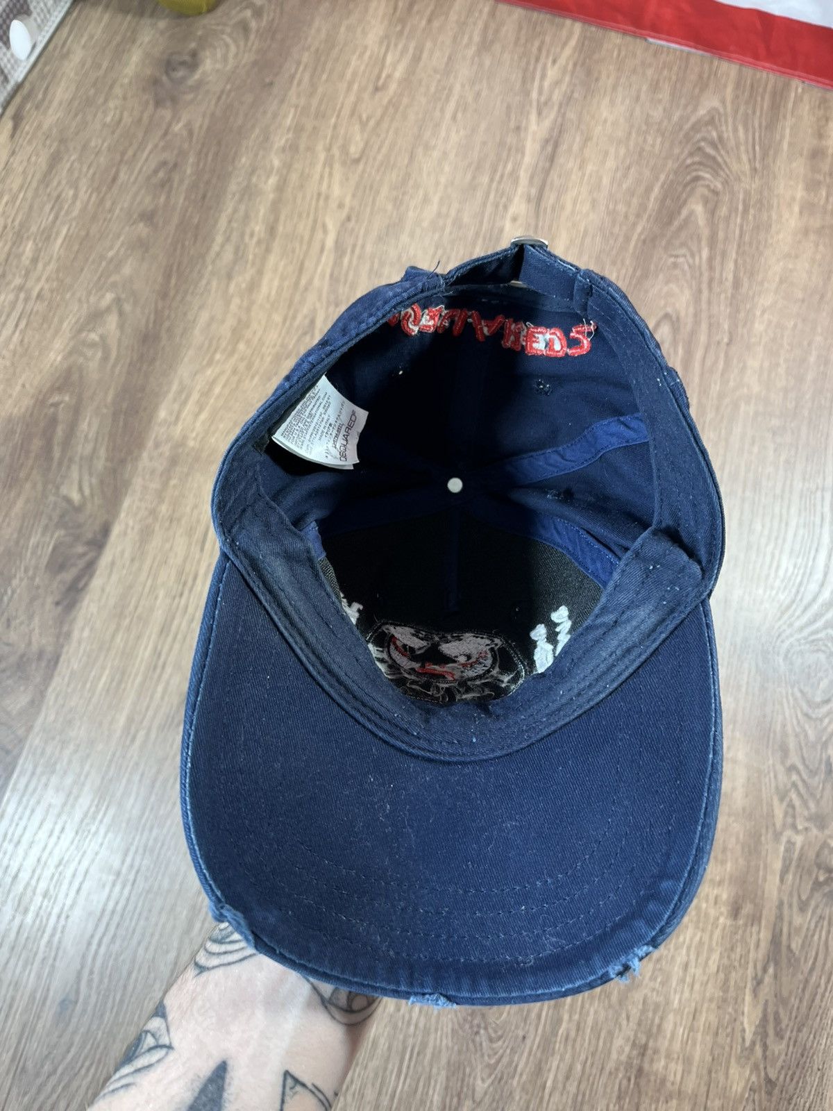 Dsquared2 × Vintage Lucky Twins Cap From Dsquared2 Very Rare Size ONE SIZE - 12 Thumbnail