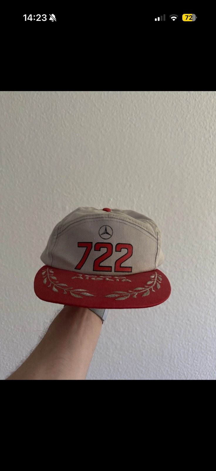 Mercedes-Benz Vintage Mercedes Benz 722 90s hat Mille Miglia Size ONE SIZE - 1 Thumbnail