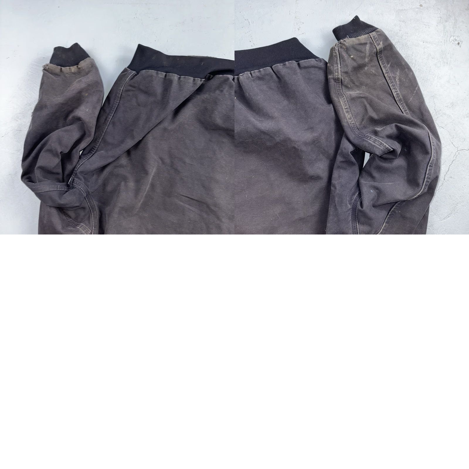 Carhartt VINTAGE Carhartt Jacket Bomber Jacket Mens L Purple Hooded 90s J208 MDT Thrashed Size US L / EU 52-54 / 3 - 10 Thumbnail